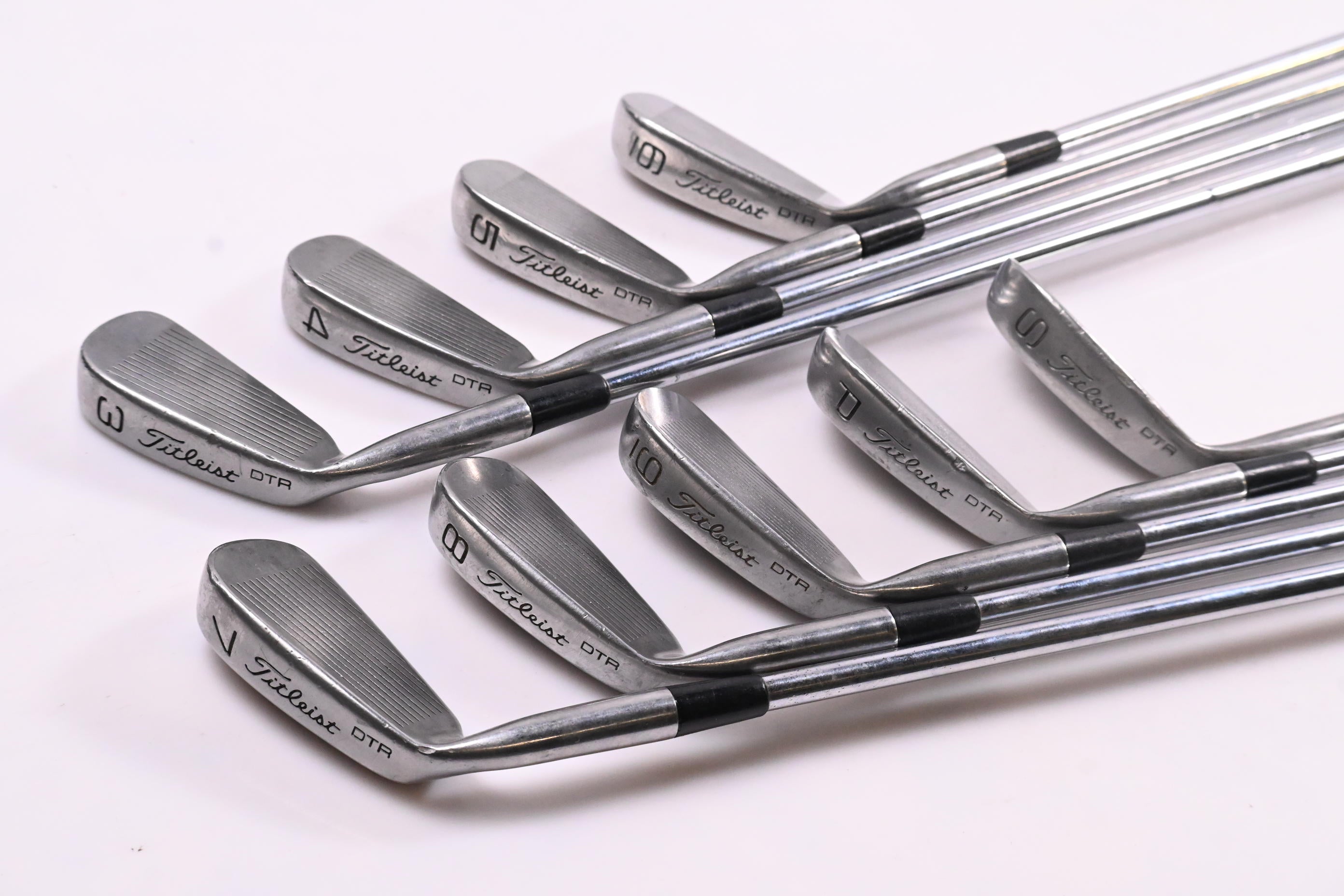 Titleist DTR Irons / 3-PW+SW / Regular Flex Dynamic Gold Shafts