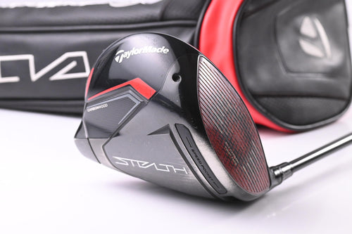 Taylormade Stealth Driver / 9 Degree / Stiff Flex HZRDUS Smoke Red RDX 60 Shaft