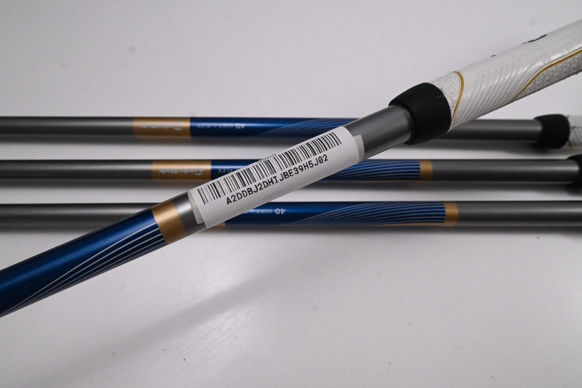 Ladies Taylormade Kalea Gold Irons / 7-PW / Ladies Flex Kalea Gold 40 Shafts