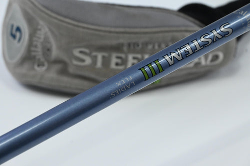 Ladies Callaway Steelhead III #5 Wood / 19 Degree / Ladies Flex Callaway System