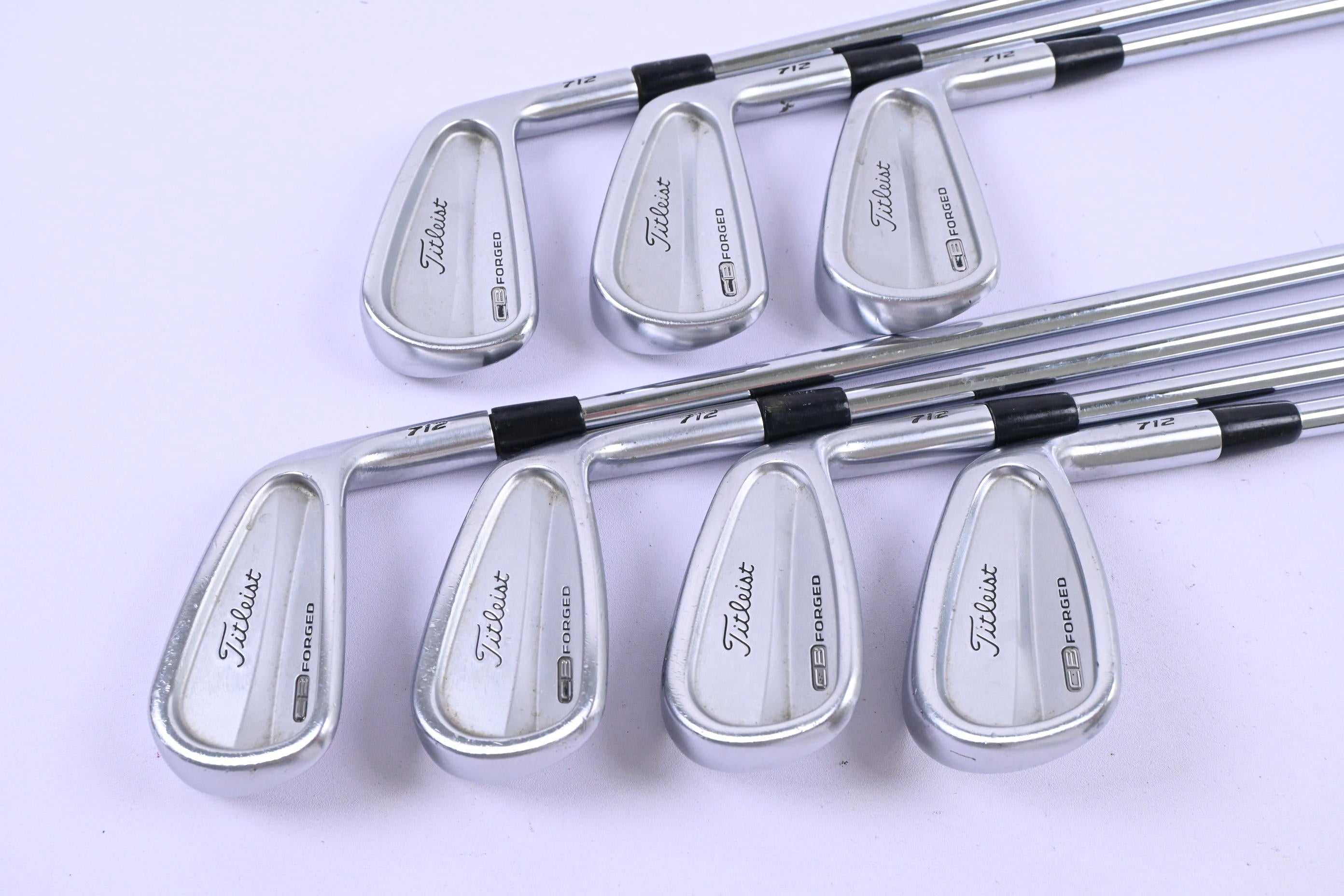 Titleist 712 CB Irons / 4-PW / Regular Flex Dynamic Gold R300 Shafts