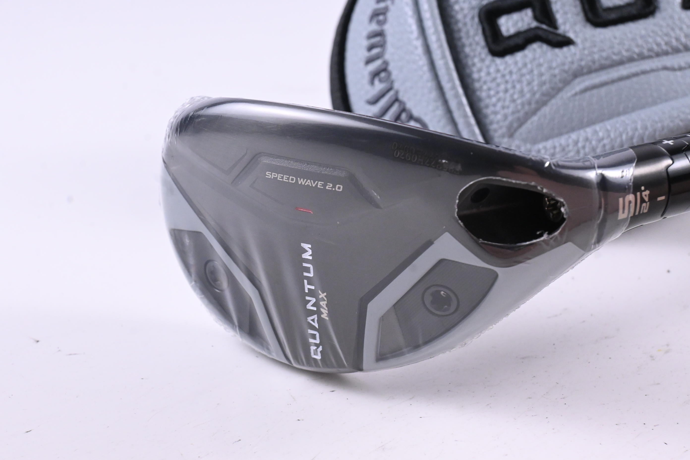Callaway Quantum Max #5 Hybrid / 24 Degree / Regular Flex Denali Silver 60 Shaft