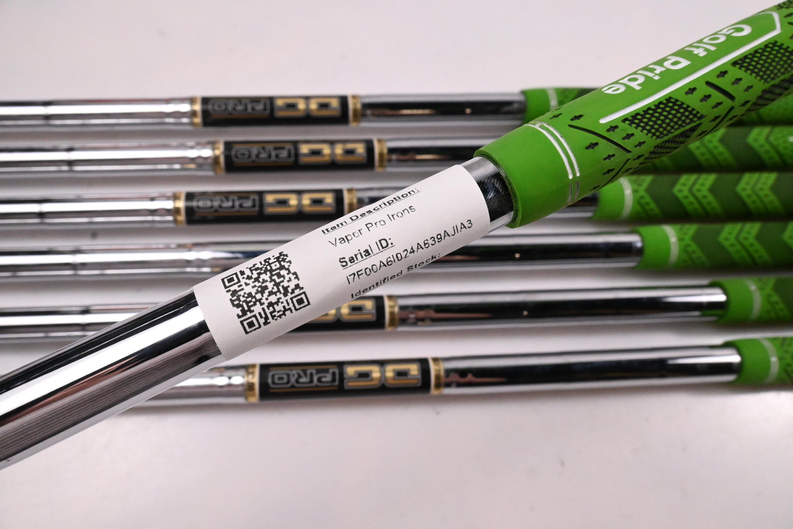 Nike Vapor Pro Irons / 4-PW / Stiff Flex Dynamic Gold Pro S300 Shafts