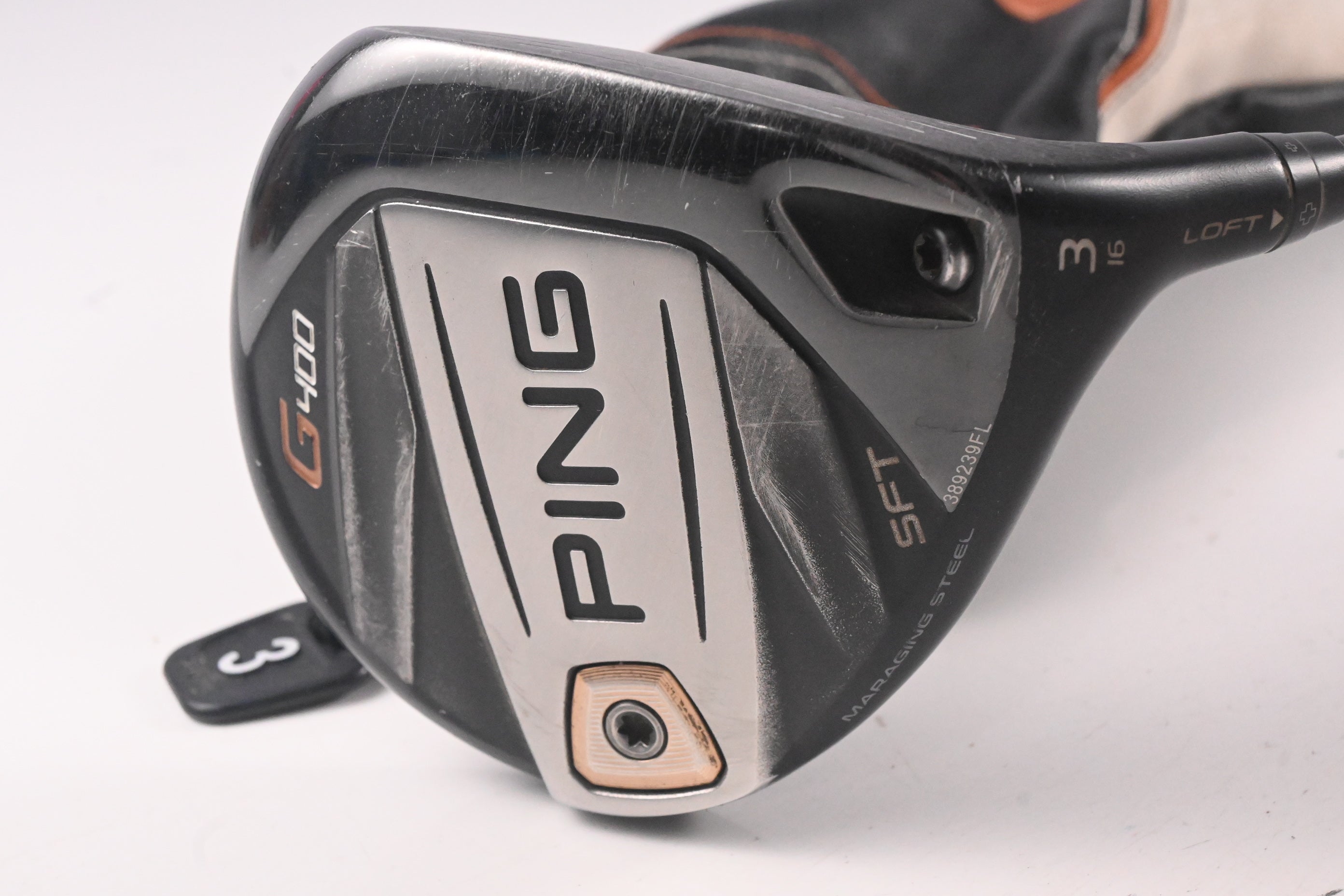 Ping G400 SFT #3 Wood / 16 Degree / Senior Flex Ping Alta CB 65 Shaft