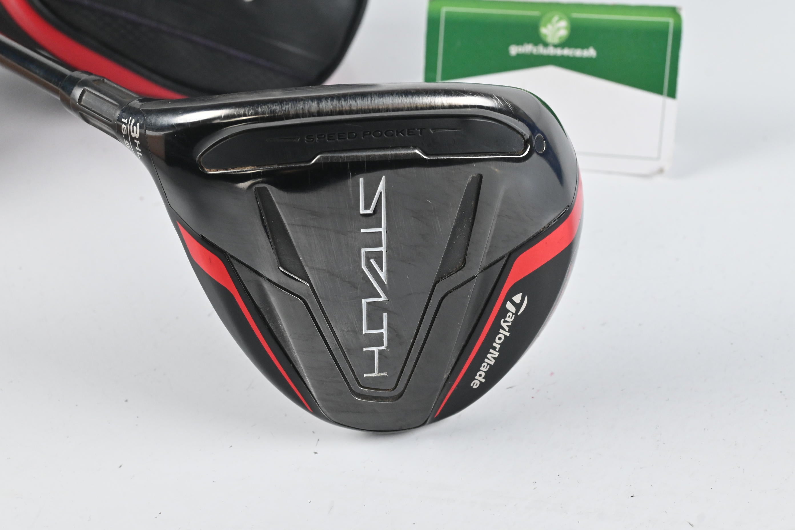 Left Hand Taylormade Stealth #3 Wood / 16.5 Degree / Regular Flex Ventus Red 5