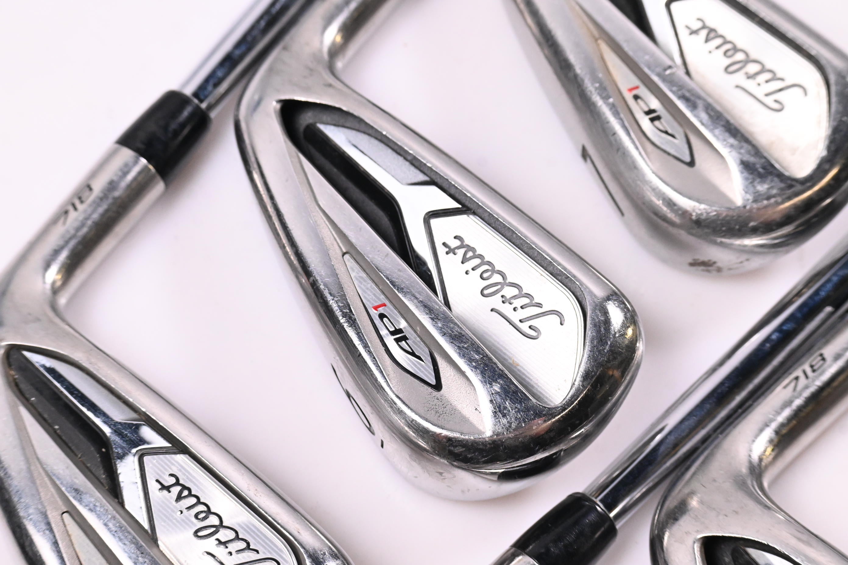Titleist 718 AP1 Irons / 5-PW / Stiff Flex AMT Black S300 Shafts