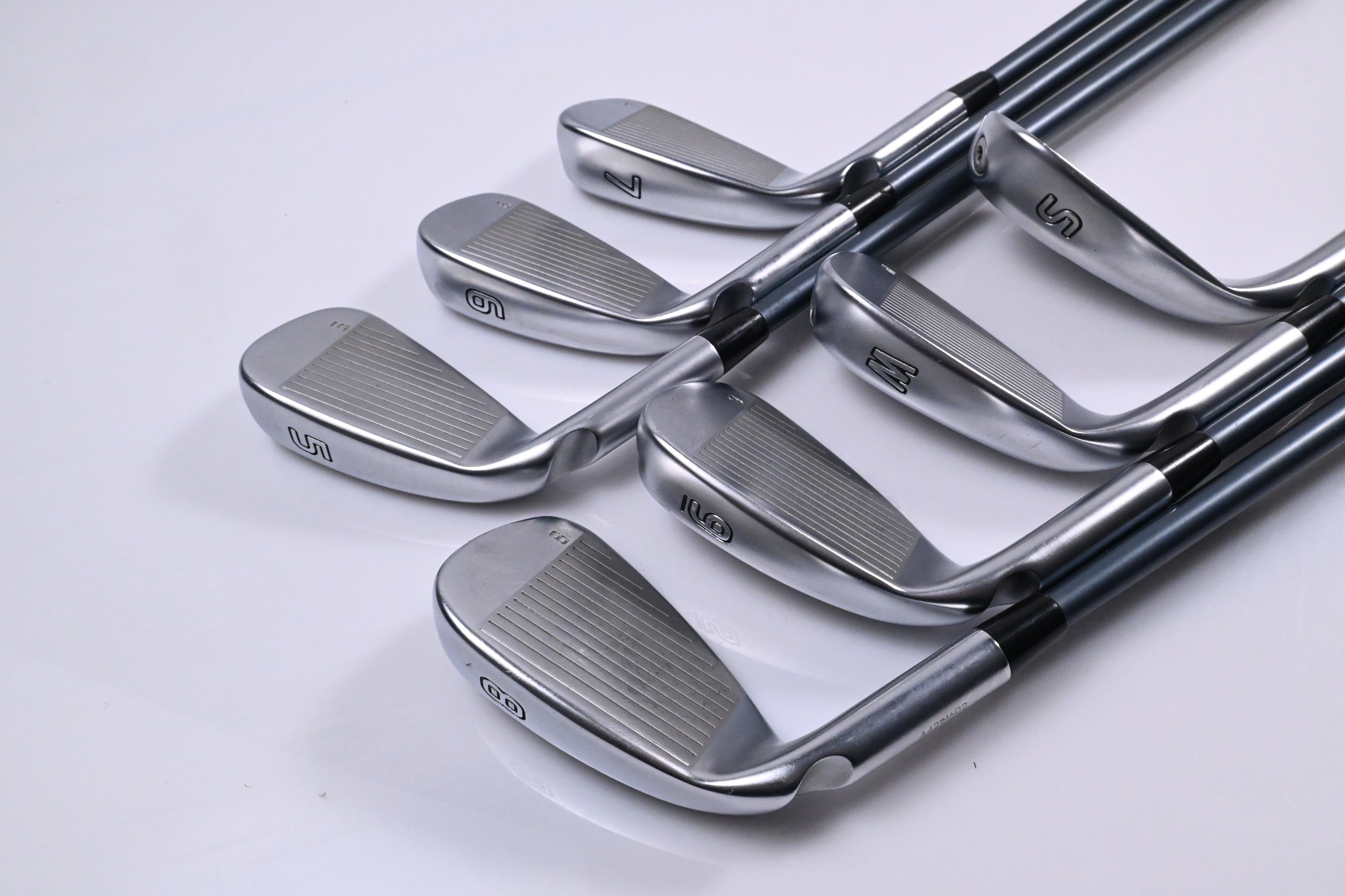Ping G425 Irons / 5-PW+SW / White Dot / Regular Flex Ping Alta CB Slate Shafts
