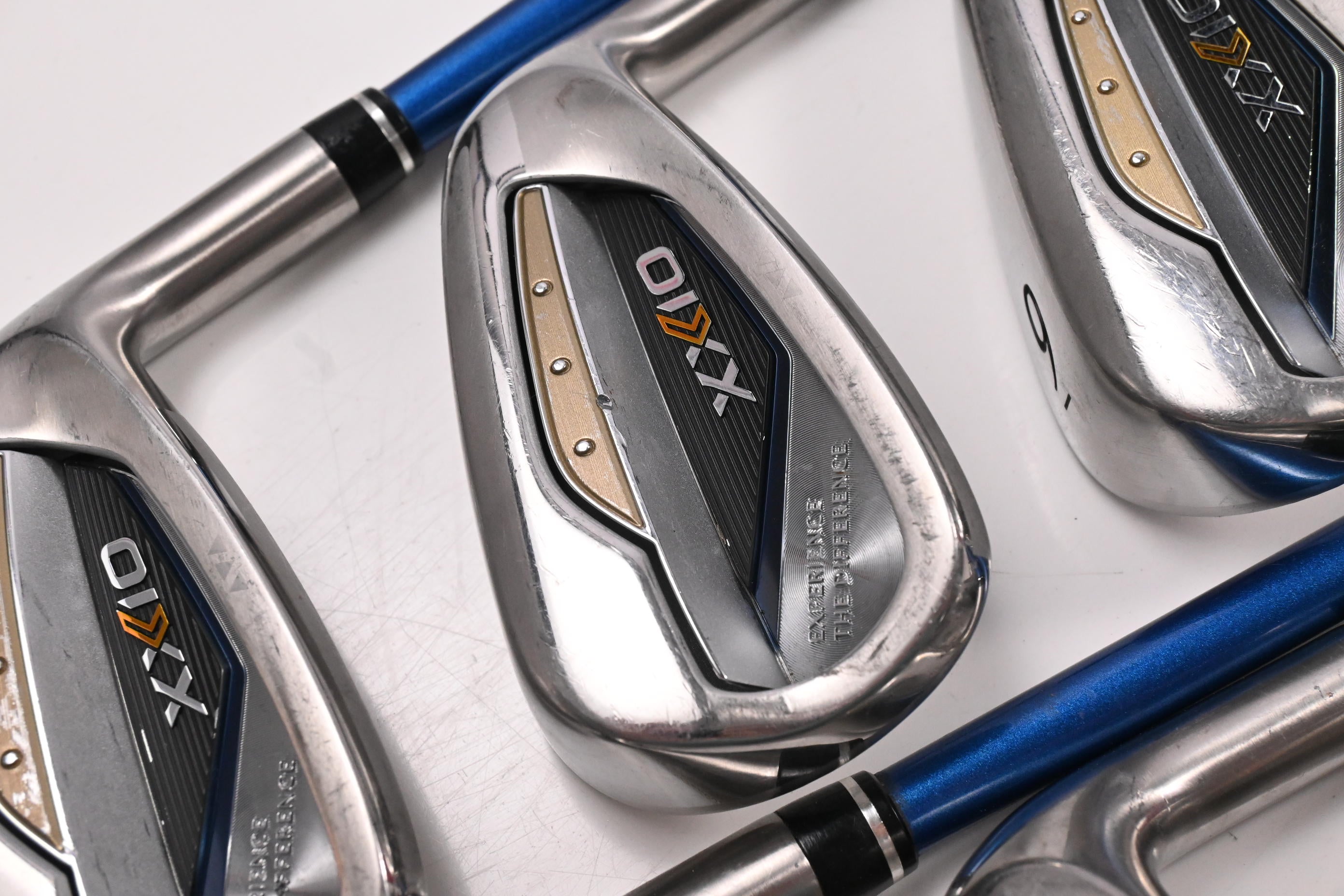 XXIO 13 Irons / 7-PW+GW+SW / Stiff / Regular Flex XXIO MP 1300 Shafts