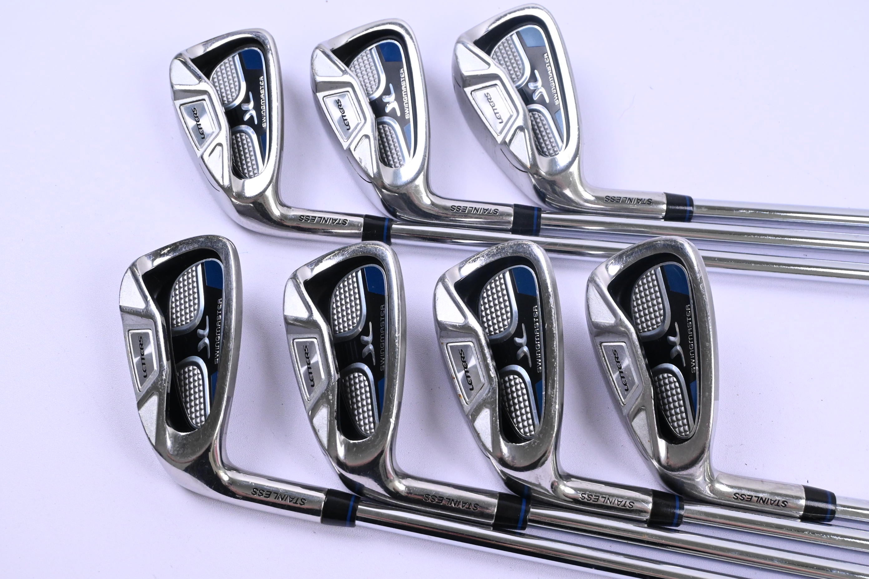 John Letters Swing Master Irons / 5-PW+SW / Regular Flex True Temper Shafts