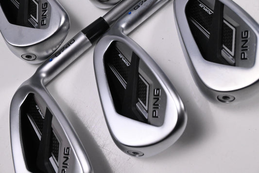 Ping G740 Irons / 7-PW+GW / Blue Dot / Senior Flex Ping Alta Quick 45 Shafts