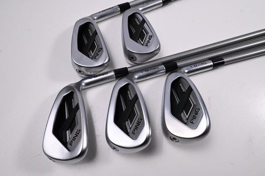 Ping G740 Irons / 7-PW+GW / Blue Dot / Senior Flex Ping Alta Quick 45 Shafts