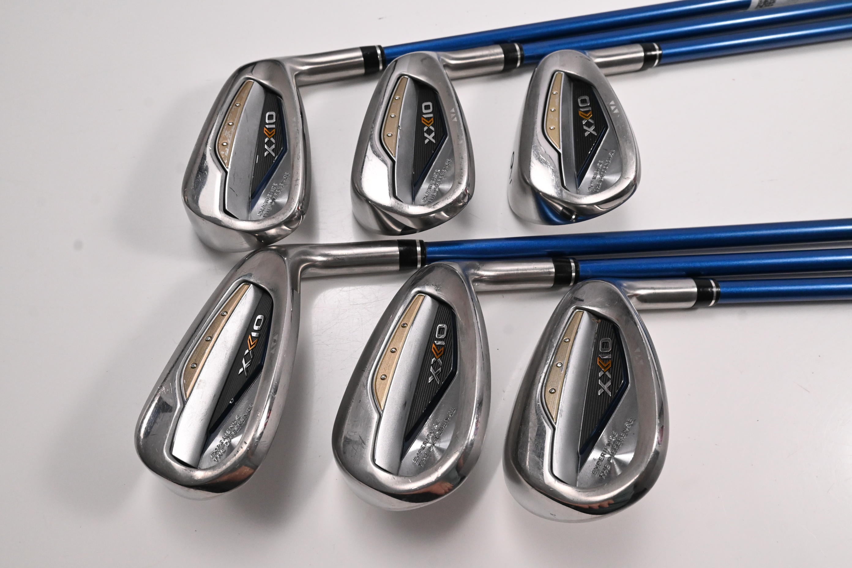 XXIO 13 Irons / 7-PW+GW+SW / Stiff / Regular Flex XXIO MP 1300 Shafts