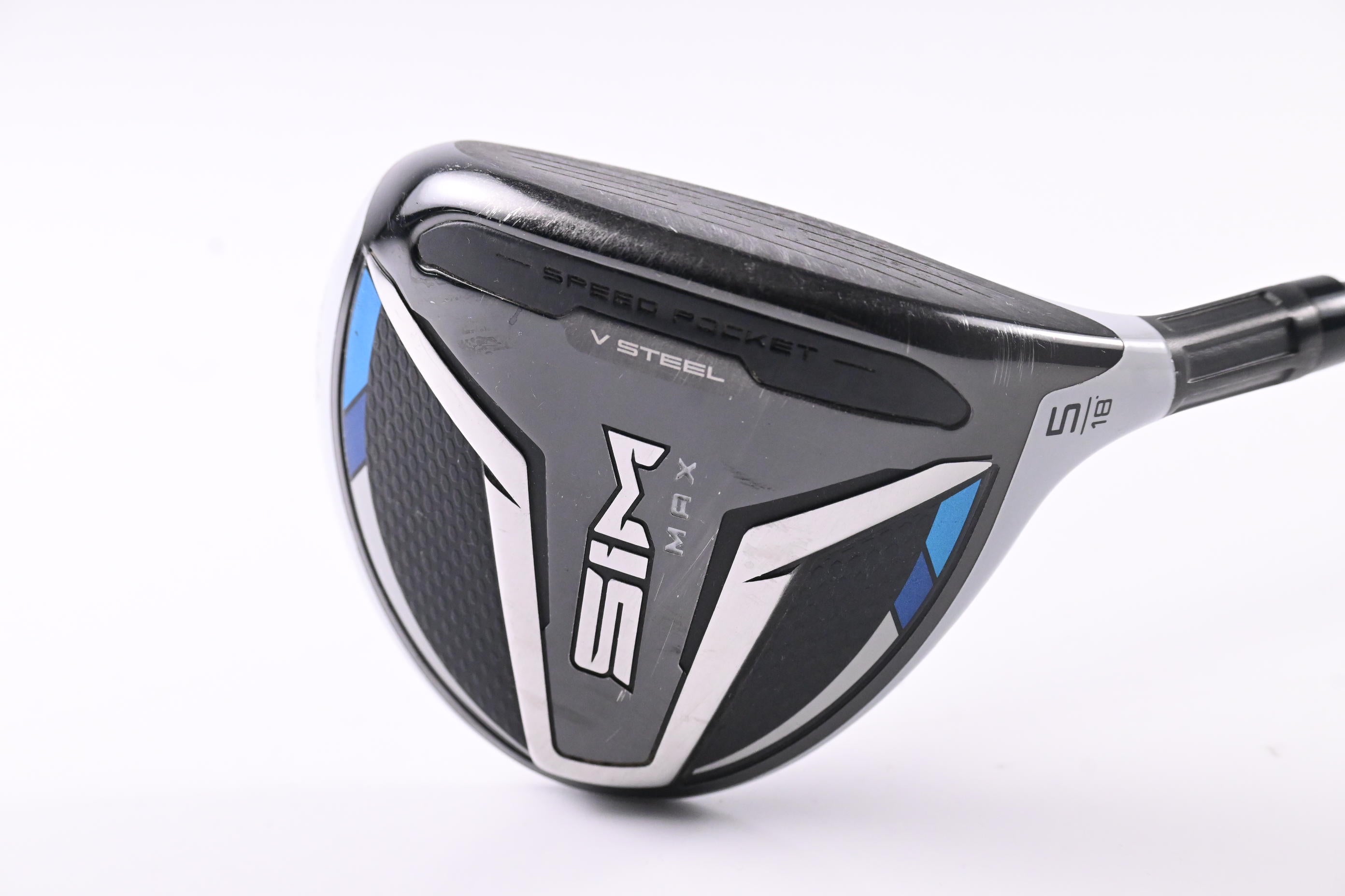 Taylormade SIM Max #5 Wood / 18 Degree / Regular Flex Fujikura Ventus Blue 5