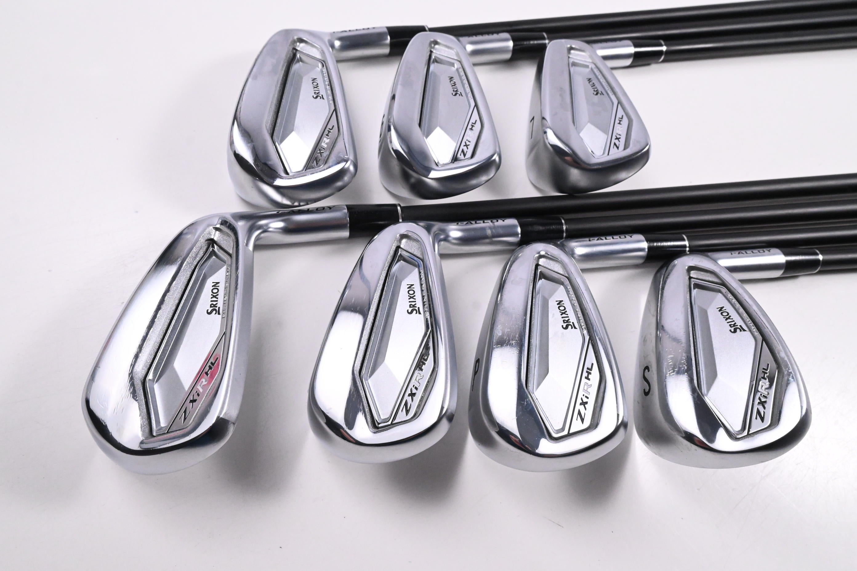 Srixon ZXiR HL Irons / 5-PW+SW / Regular Flex KBS PGI 60 Shafts