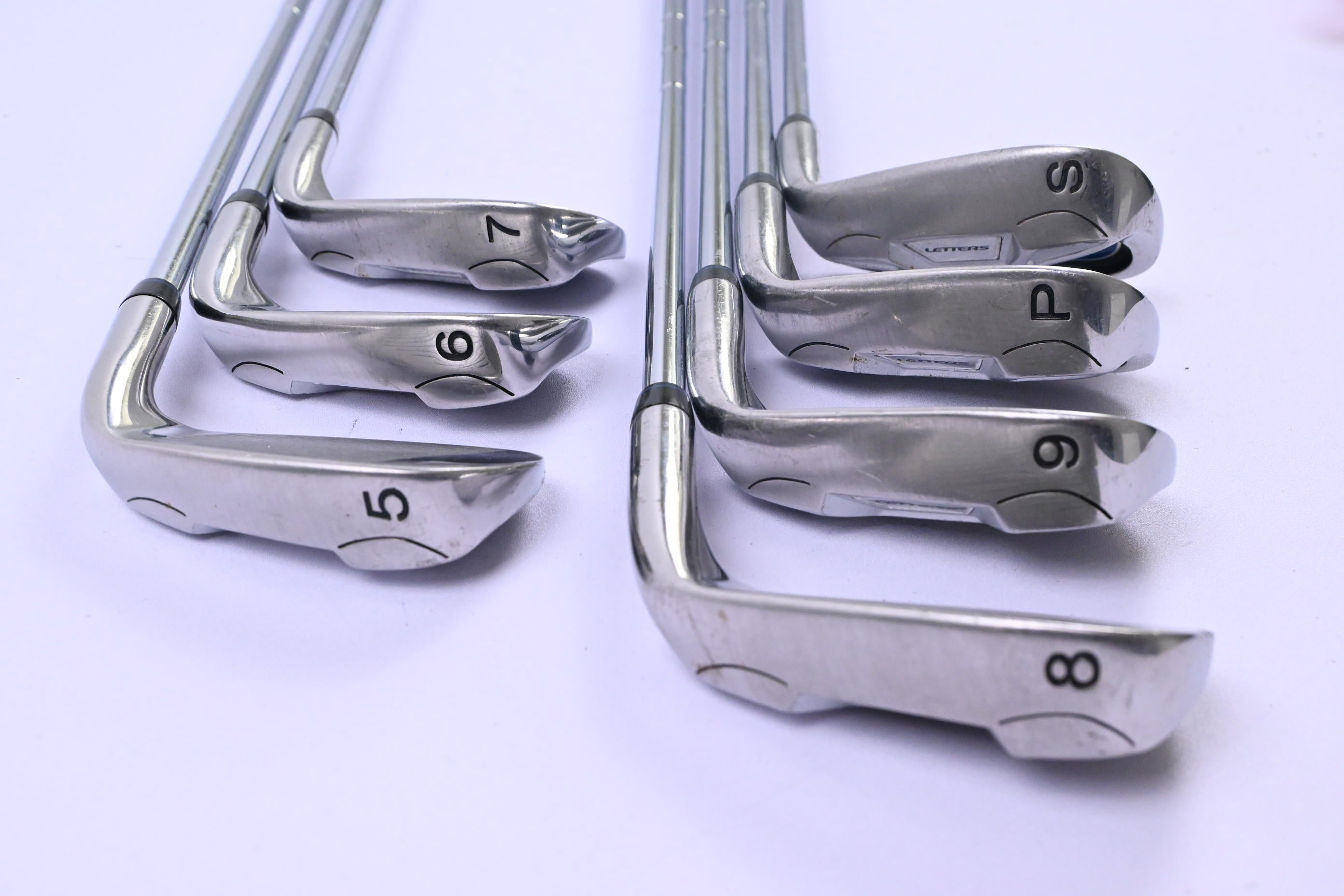John Letters Swing Master Irons / 5-PW+SW / Regular Flex True Temper Shafts