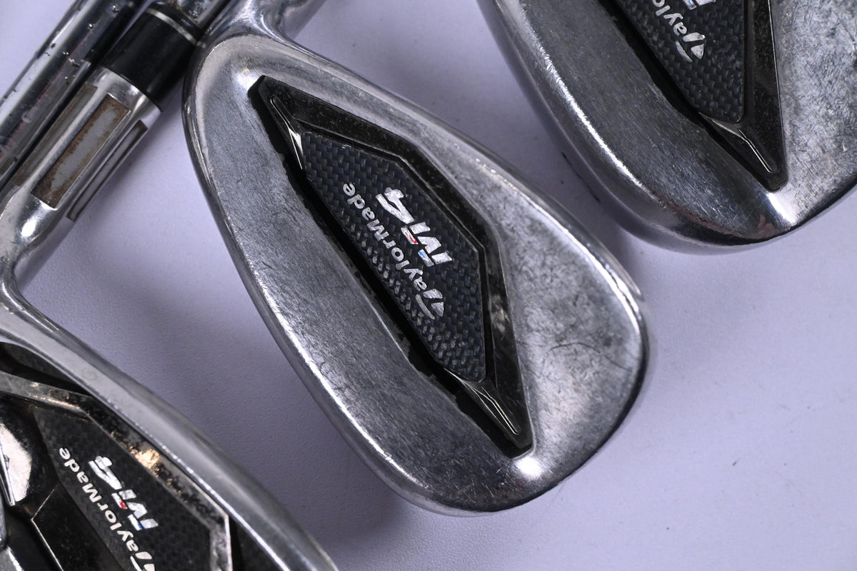 Taylormade M4 Irons / 5-PW+GW+SW / Regular Flex KBS Max 85 Shafts