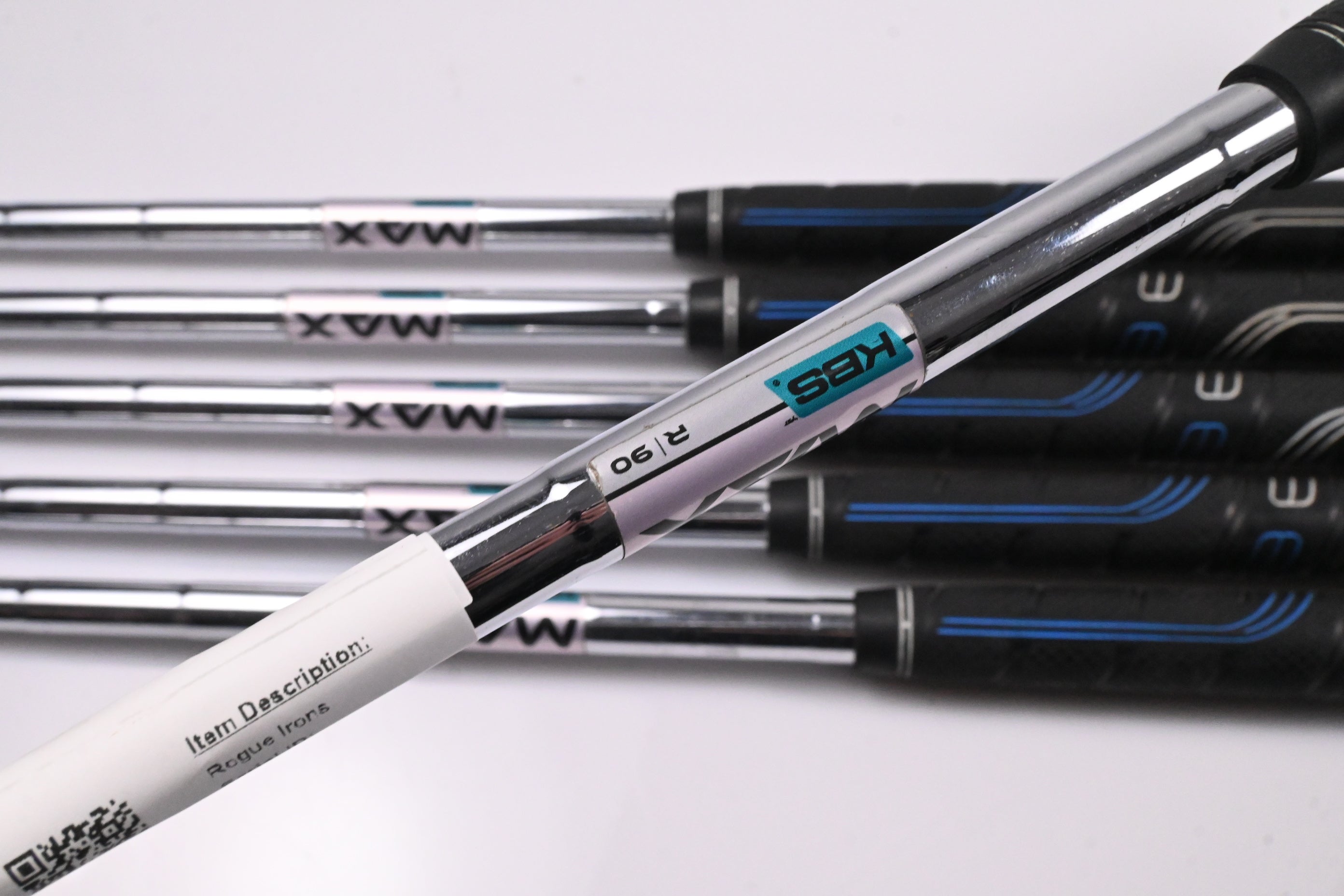 Callaway Rogue X Irons / 6-PW+AW / Regular Flex KBS MAX 90 Shafts