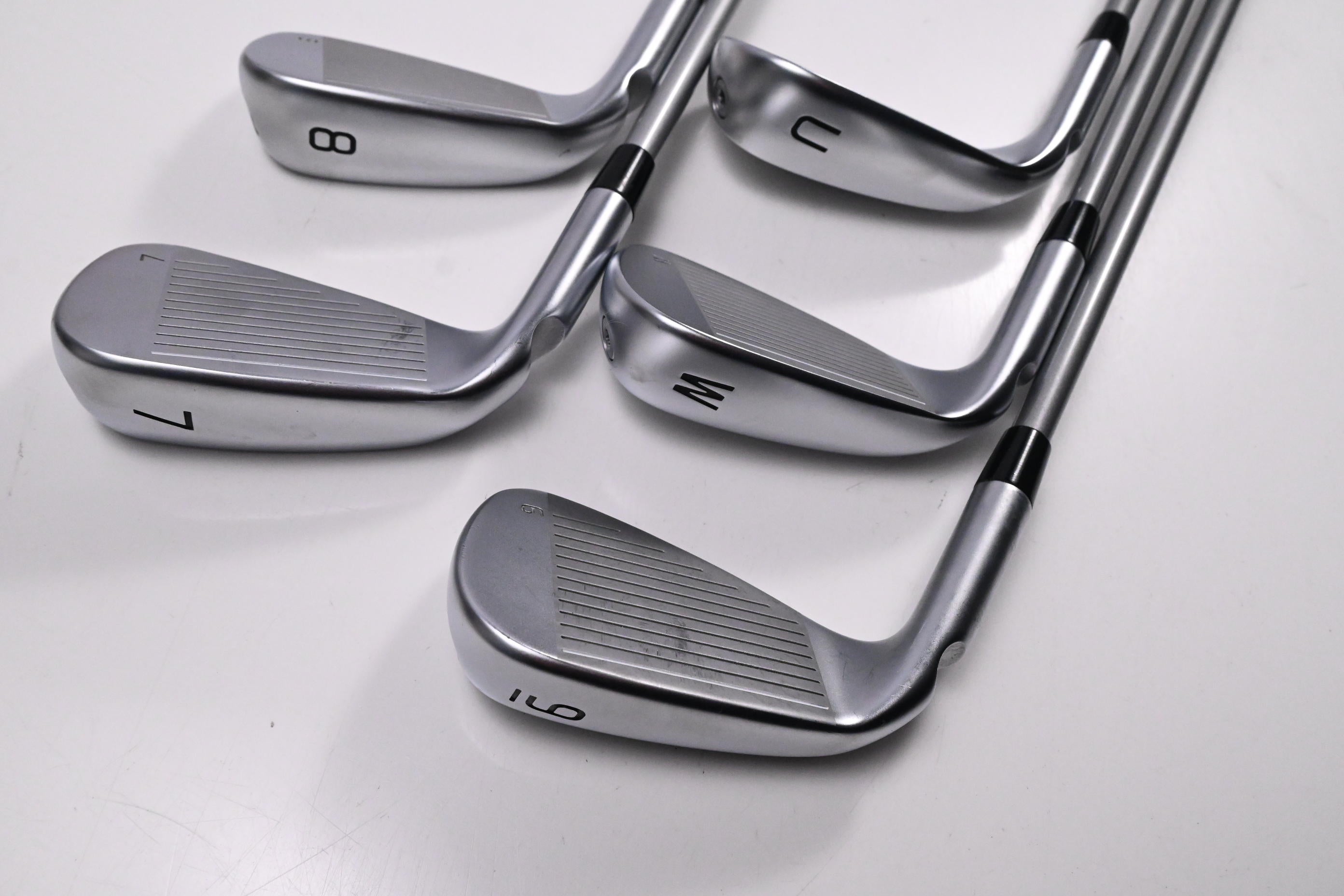 Ping G740 Irons / 7-PW+GW / Blue Dot / Senior Flex Ping Alta Quick 45 Shafts