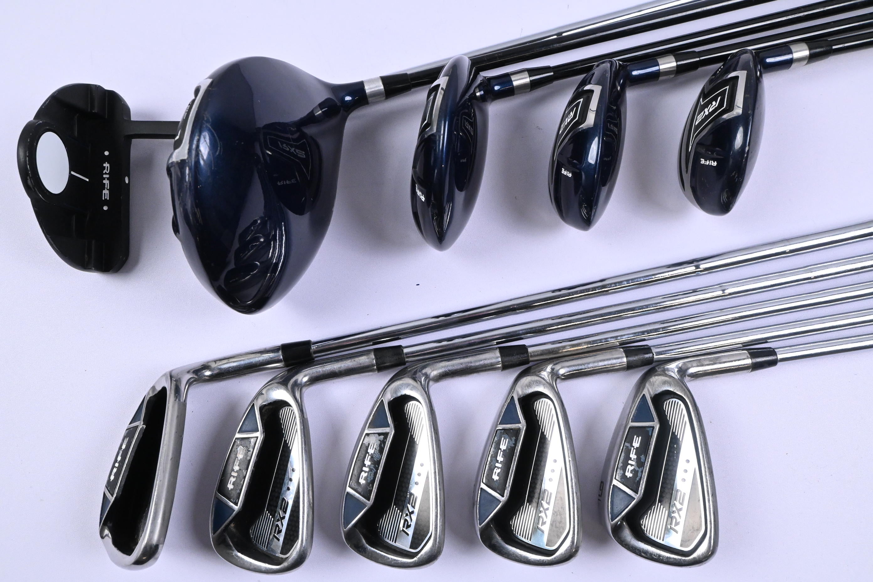 Rife RX2 Package Set / Woods, Hybrids, Irons, Putter