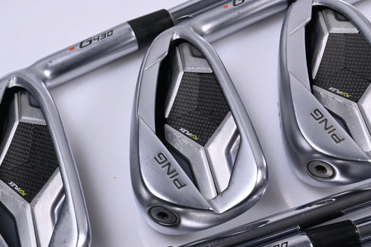 Ping G430 Irons / 6-PW+45°+50° / Orange Dot / Regular Flex Elevate MPH 95 Shafts