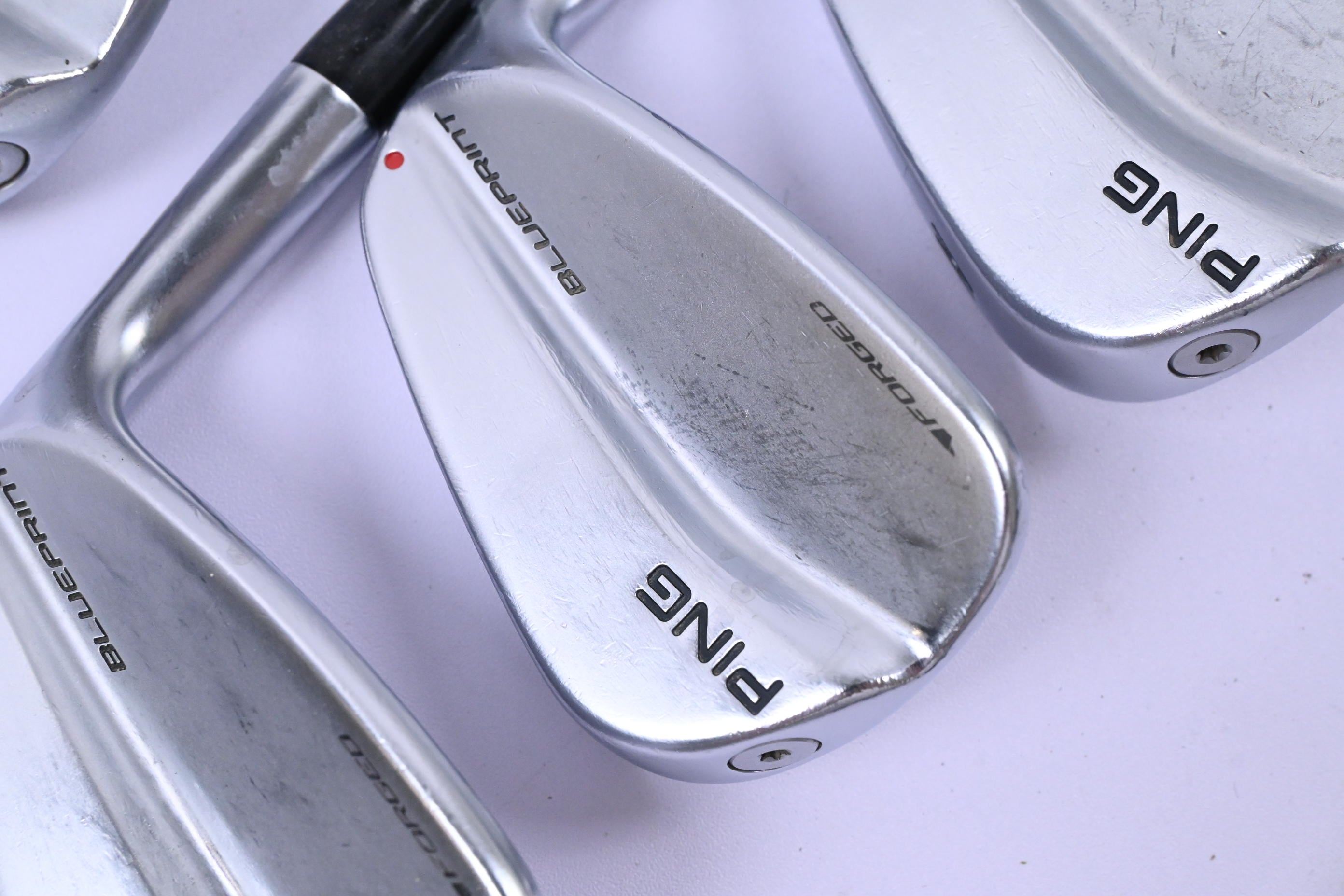 Ping Blueprint/i59 Combo Irons / 6-PW / Red Dot / Stiff Flex Dynamic Gold Shafts