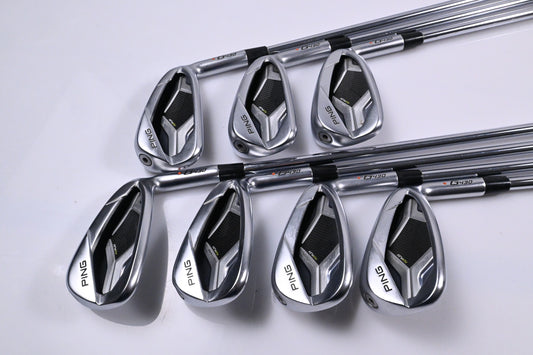 Ping G430 Irons / 6-PW+45°+50° / Orange Dot / Regular Flex Elevate MPH 95 Shafts