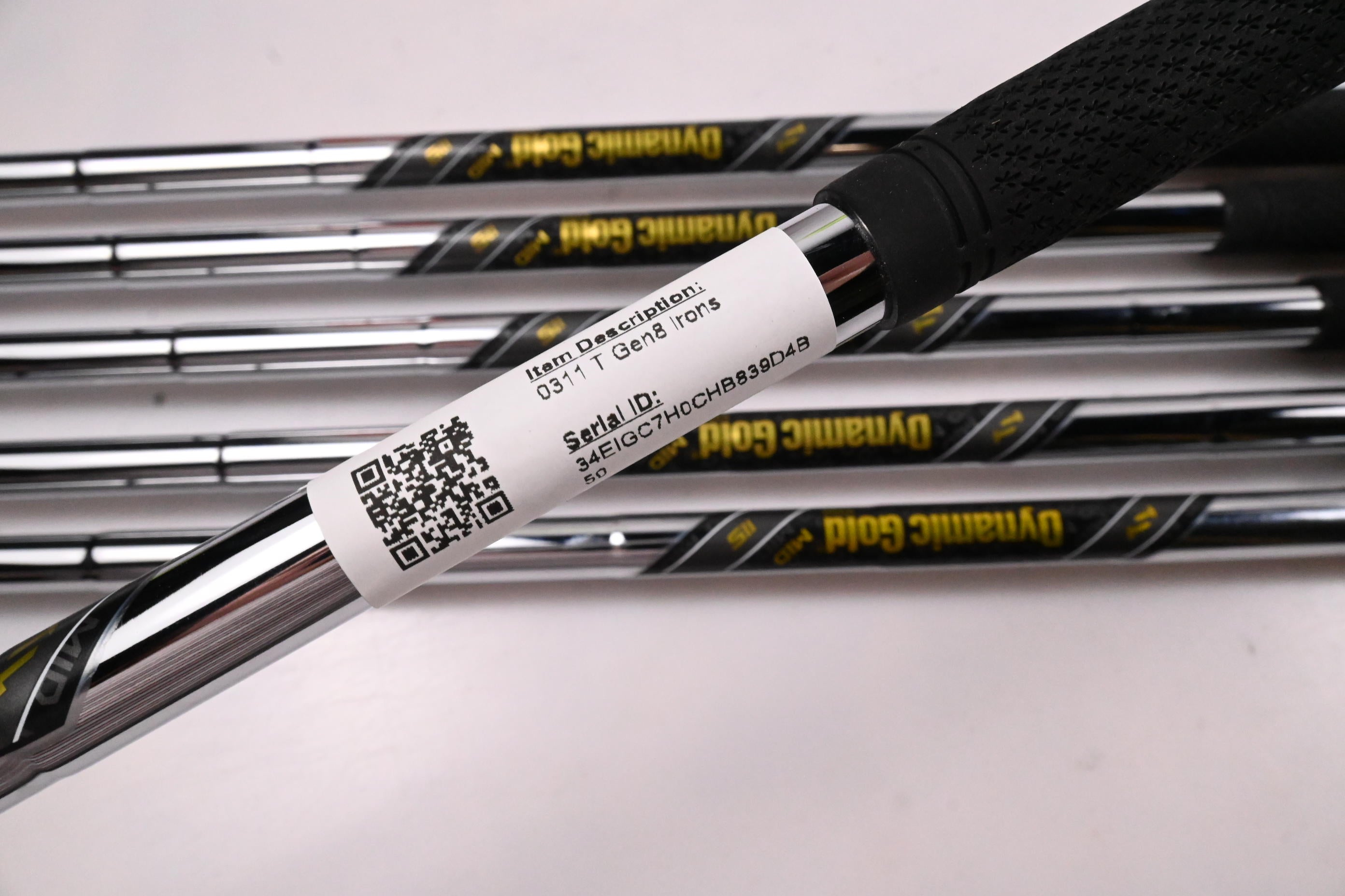 PXG 0311 T Gen8 Irons / 5-PW / Stiff Flex Dynamic Gold Mid 115 S300 Shafts
