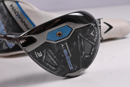 Left Hand Callaway Paradym Ai Smoke Max #3 Wood / 15 Degree / Stiff Flex Aldila Synergy 60 Shaft