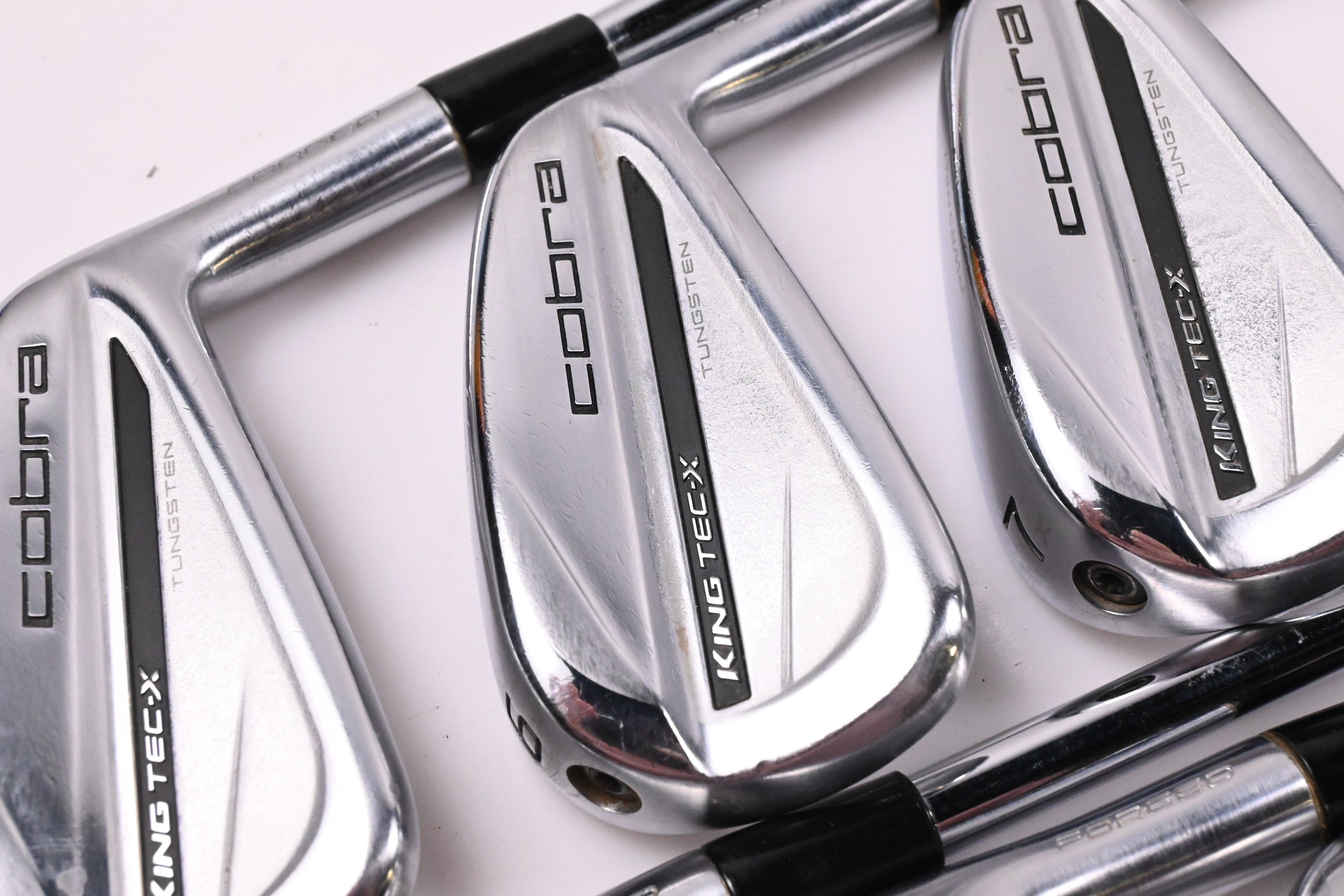 Cobra 2025 King Tec-X Irons / 5-PW+GW / Stiff Flex KBS $-Taper Lite Shafts