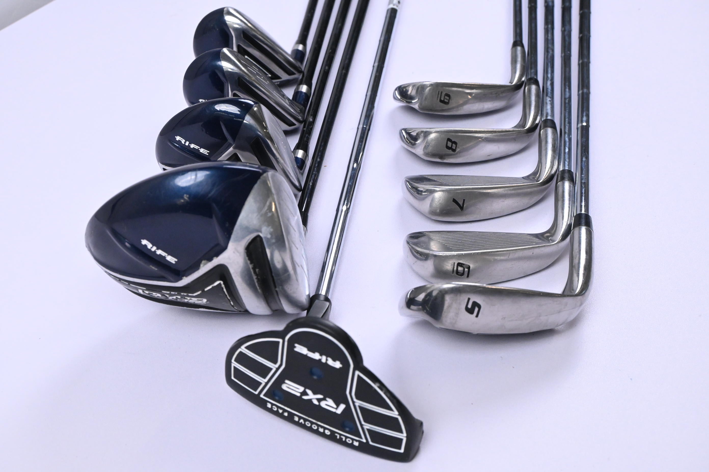 Rife RX2 Package Set / Woods, Hybrids, Irons, Putter