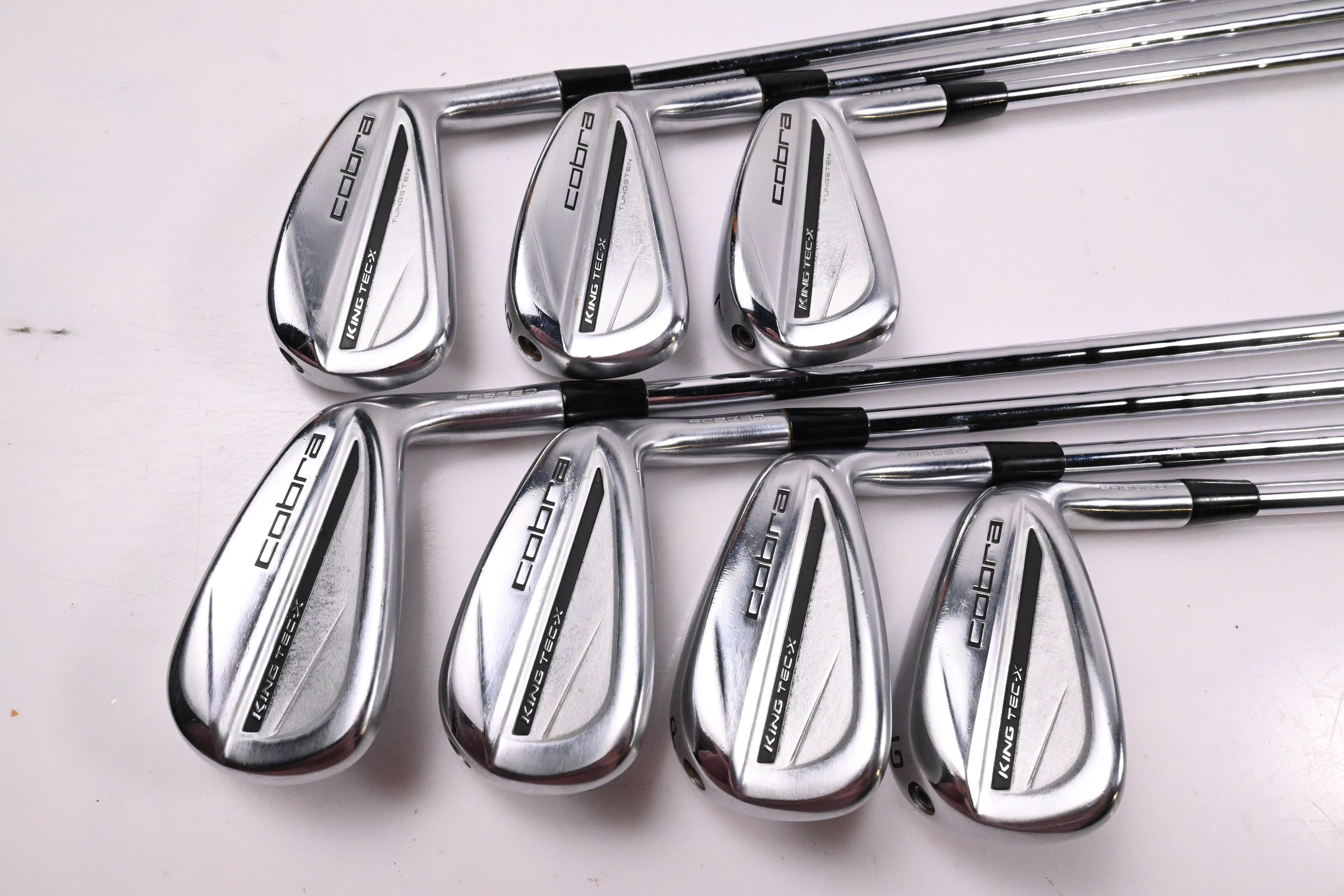 Cobra 2025 King Tec-X Irons / 5-PW+GW / Stiff Flex KBS $-Taper Lite Shafts