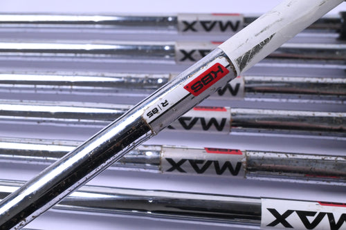 Taylormade M4 Irons / 5-PW+GW+SW / Regular Flex KBS Max 85 Shafts