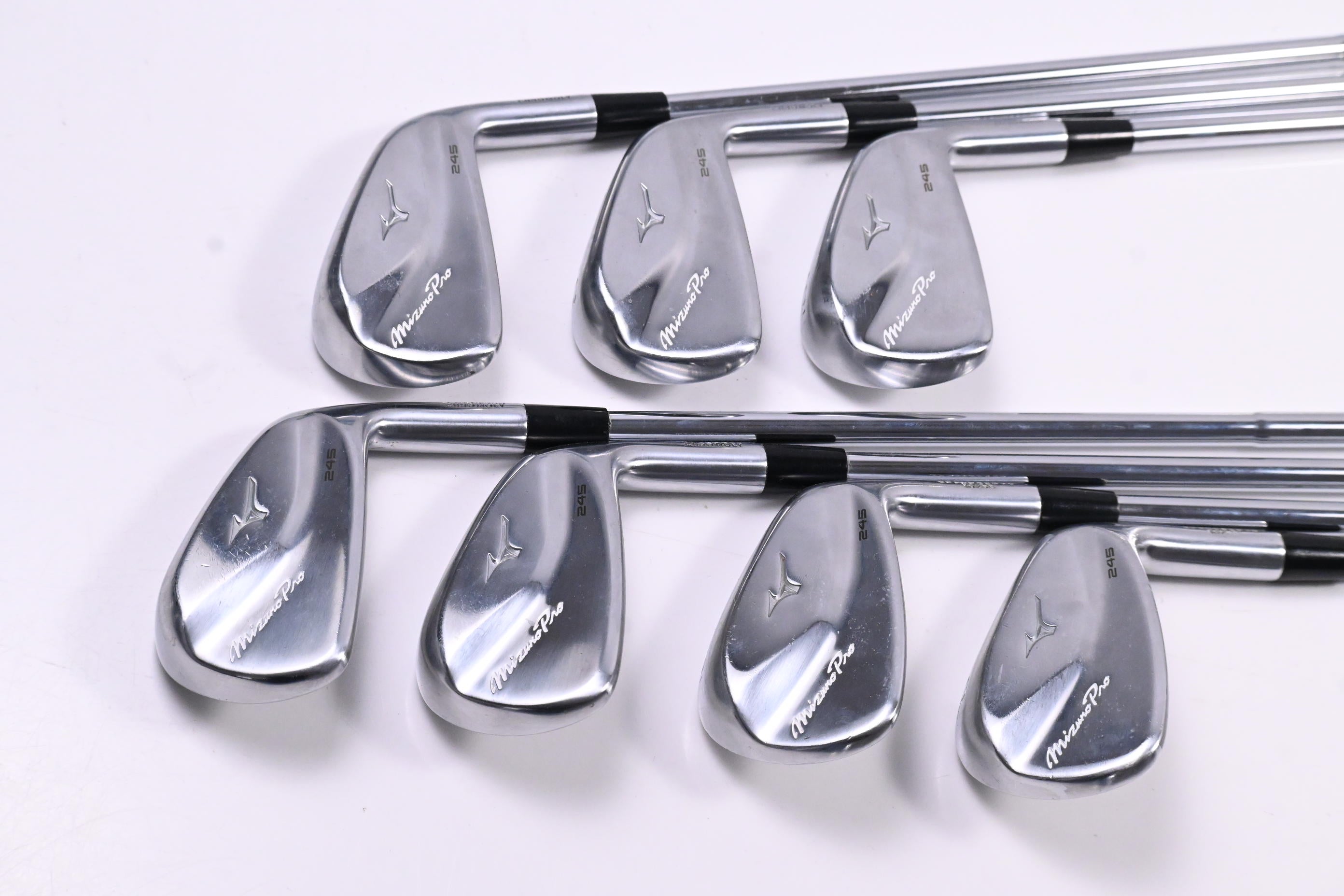 Mizuno Pro 245 Irons / 4-PW / Regular Flex Dynamic Gold Mid 100 R300 Shafts