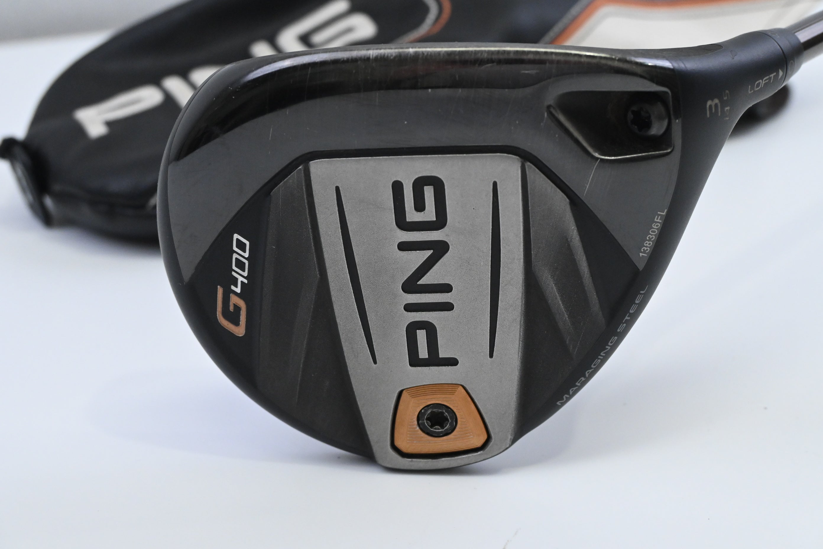 Ping G400 #3 Wood / 14.5 Degree / Regular Flex Ping Alta CB 65 Shaft