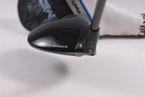 Left Hand Callaway Paradym Ai Smoke Max #3 Wood / 15 Degree / Stiff Flex Aldila Synergy 60 Shaft