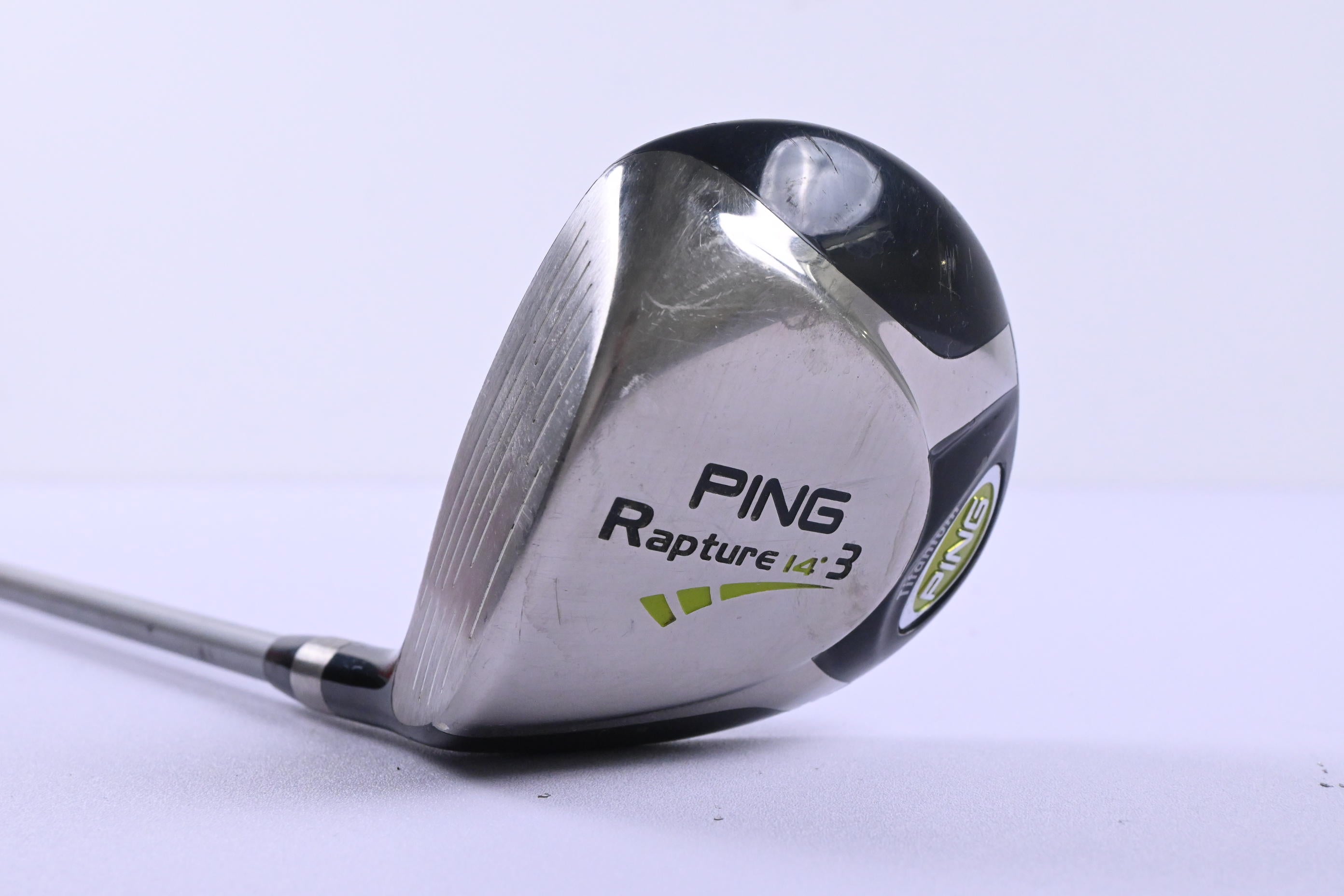 Left Hand Ping Rapture #3 Wood / 14 Degree / Regular Flex Ping TFC 909F Shaft