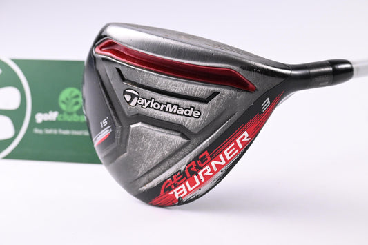 Taylormade Aeroburner Black #3 Wood / 15 Degree / Stiff Flex Matrix Speed Rul-Z
