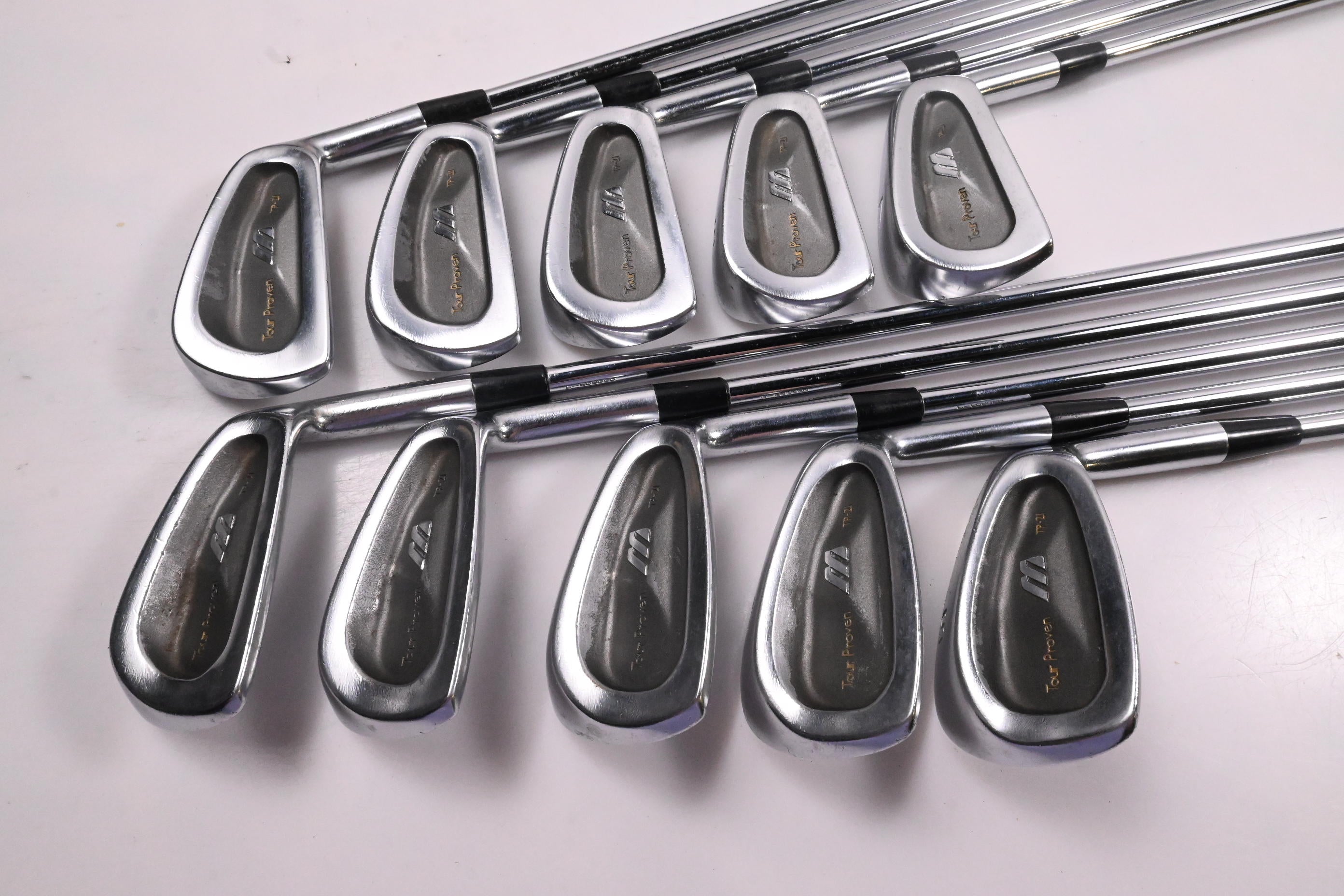 Mizuno TP-21 Irons / 3-PW+SW+LW / Stiff Flex Steel Shafts