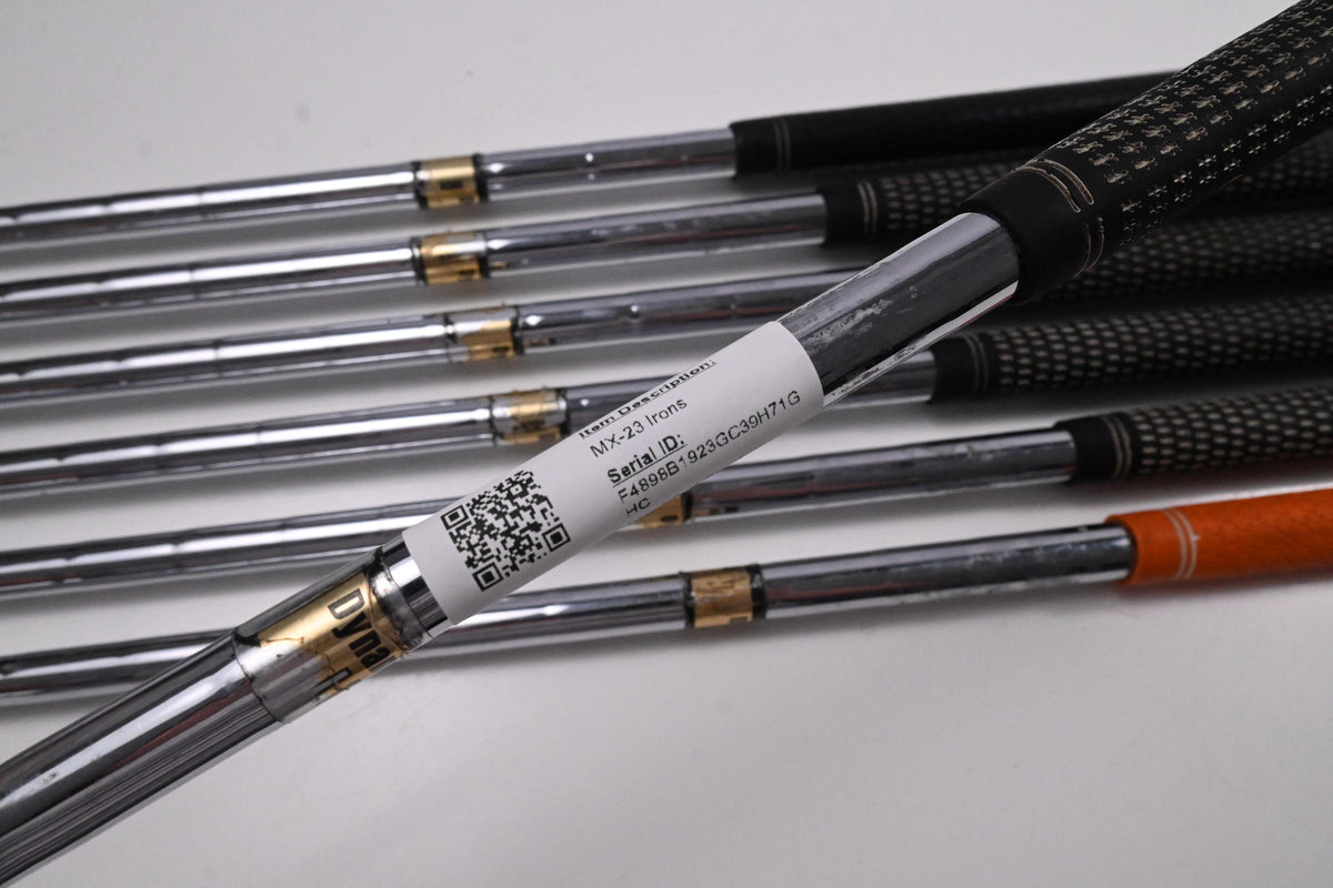 Mizuno MX-23 Irons / 4-PW / Regular Flex Dynamic Gold Lite R300 Shafts