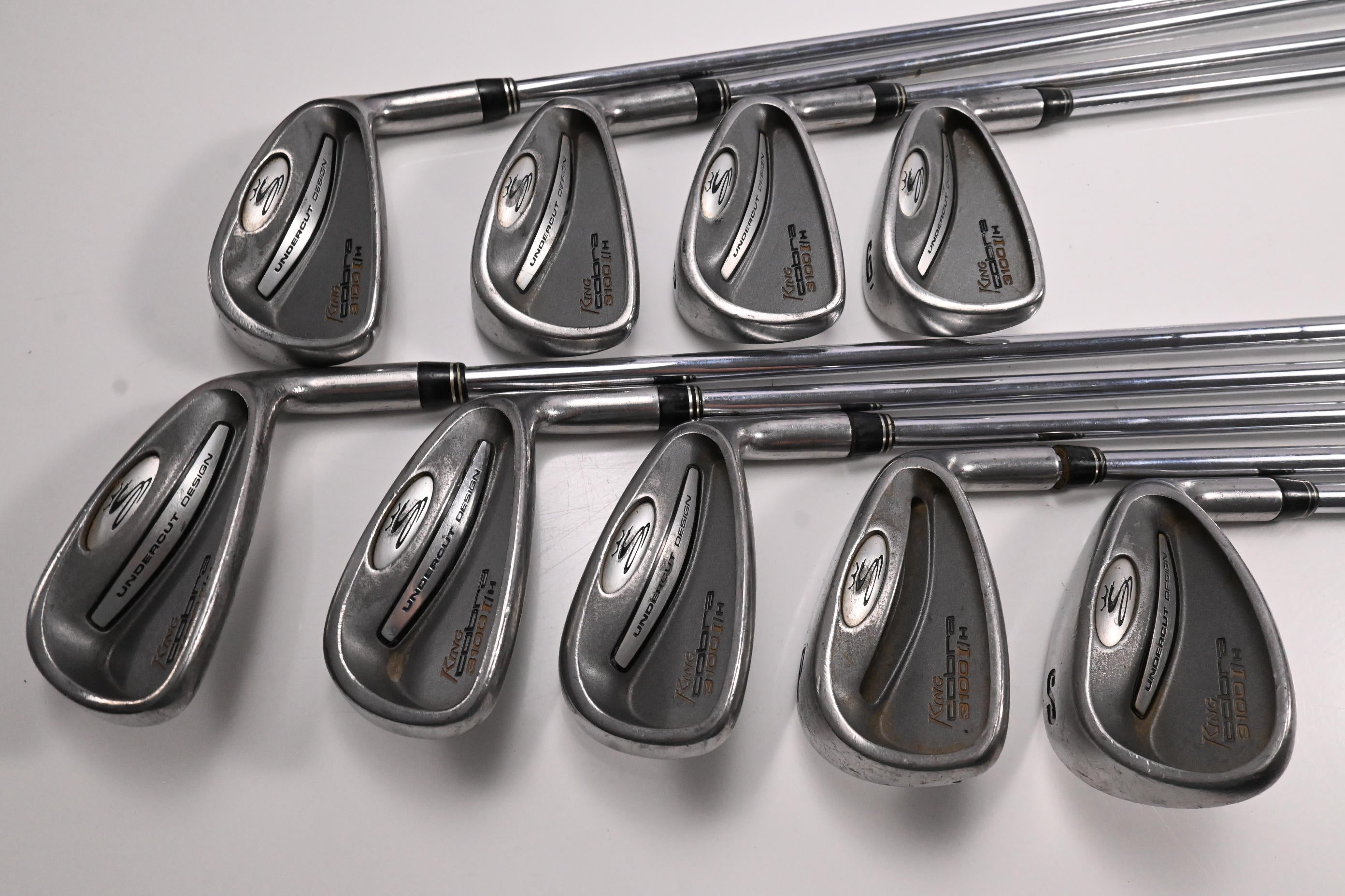 King Cobra 3100 I/H Irons / 3-PW+SW / Regular Flex N.S.Pro Shafts