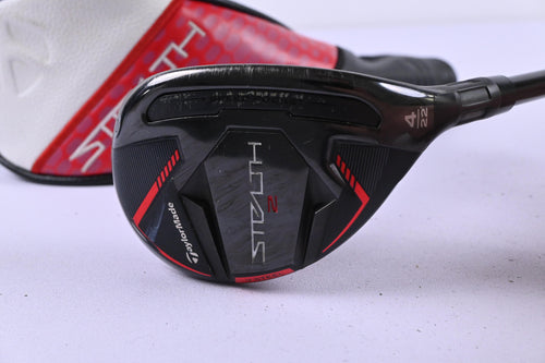 Taylormade Stealth 2 #4 Hybrid / 22 Degree / Stiff Flex Ventus Red TR HB 7 Shaft