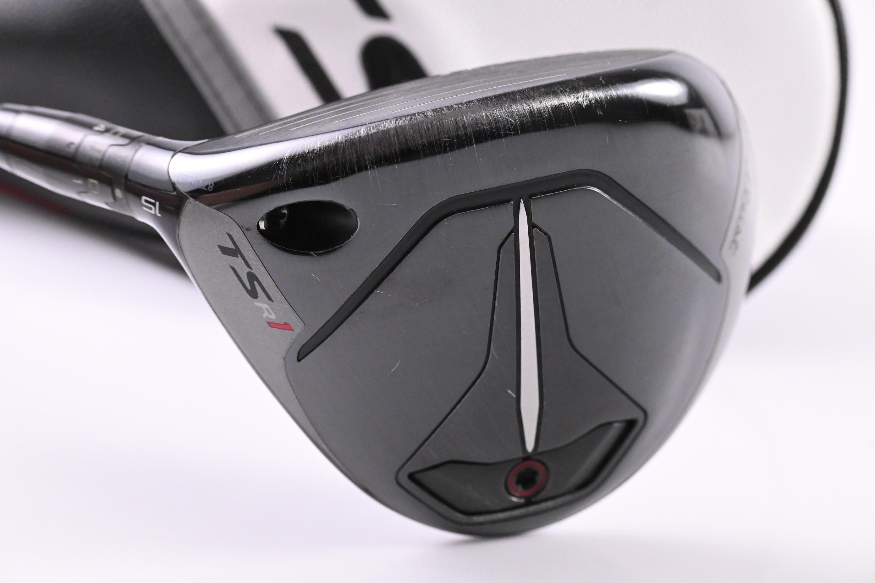 Left Hand Titleist TSR1 #3 Wood / 15 Degree / Regular Flex MMT Speedmesh 40