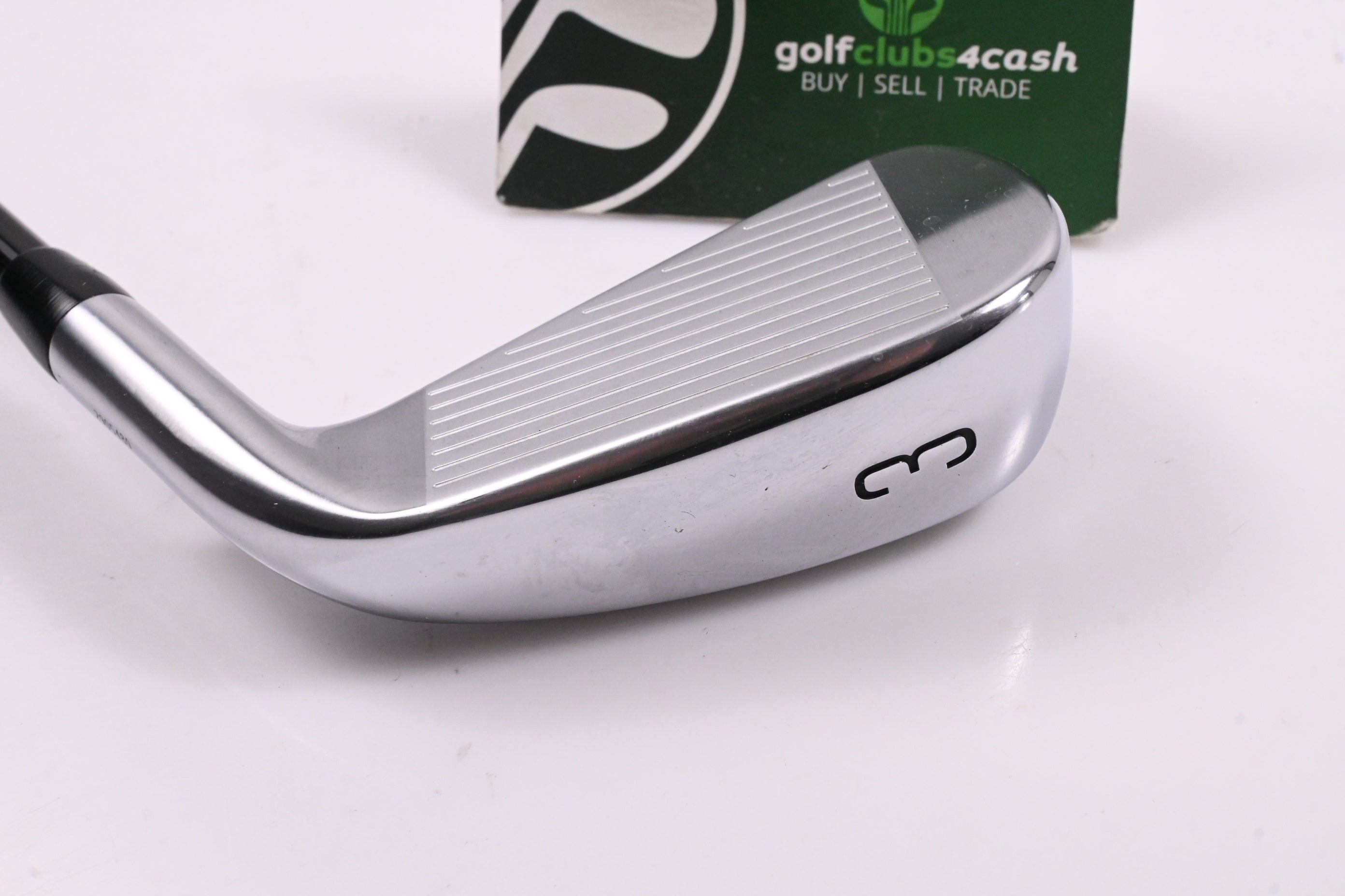 Left Hand Titleist U505 2023 #3 Iron / 20 Degree / Stiff Flex Hzrdus Smoke Black