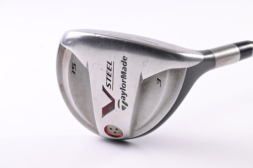 Taylormade V-Steel #3 Wood / 15 Degree / Regular Flex Taylormade Ultralite 65