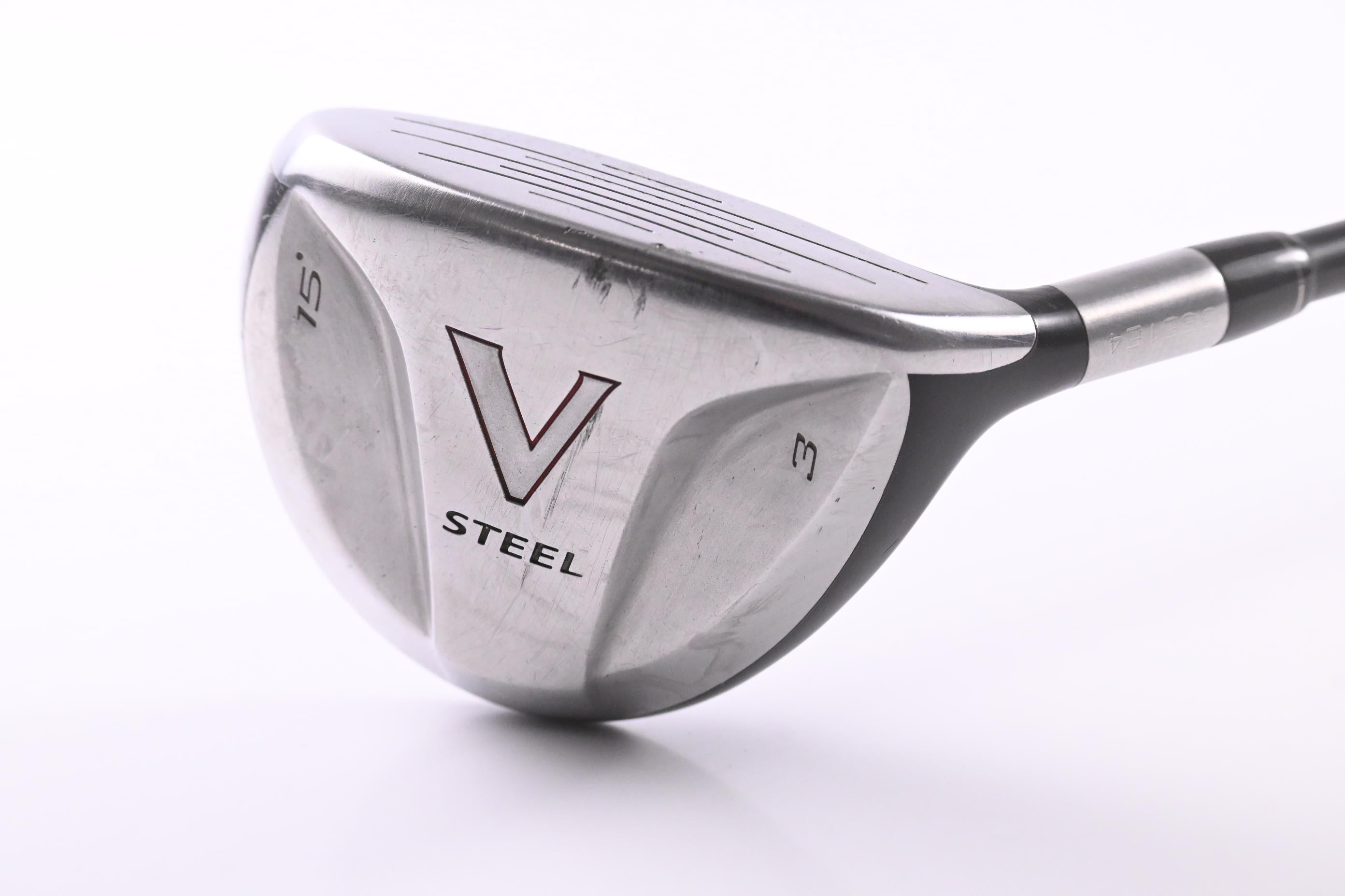 Taylormade V-Steel #3 Wood / 15 Degree / Regular Flex Taylormade M.A.S2 Shaft