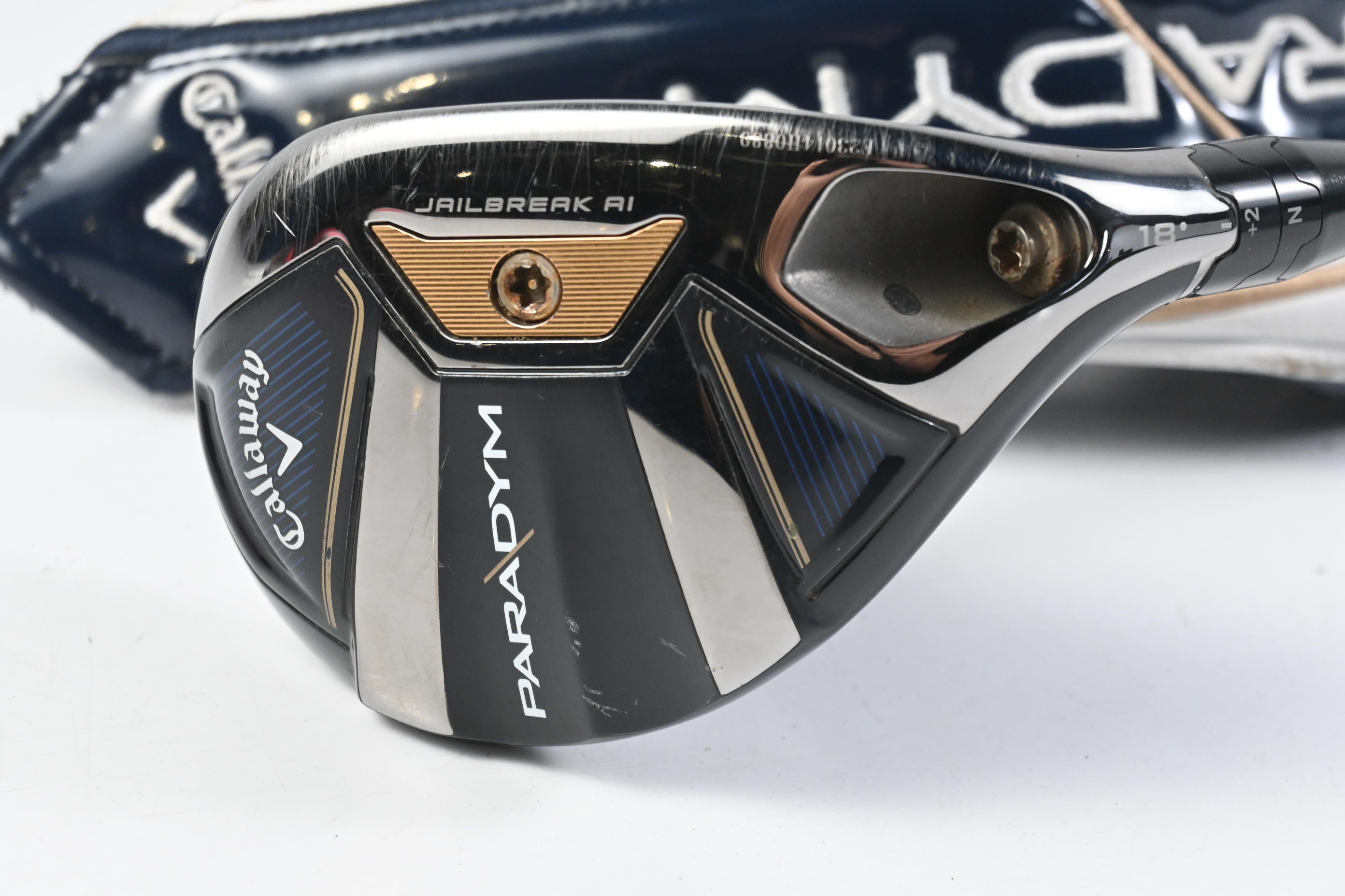 Callaway Paradym #3 Hybrid / 18 Degree / X-Flex Hzrdus Gen 4 Black 90 Shaft