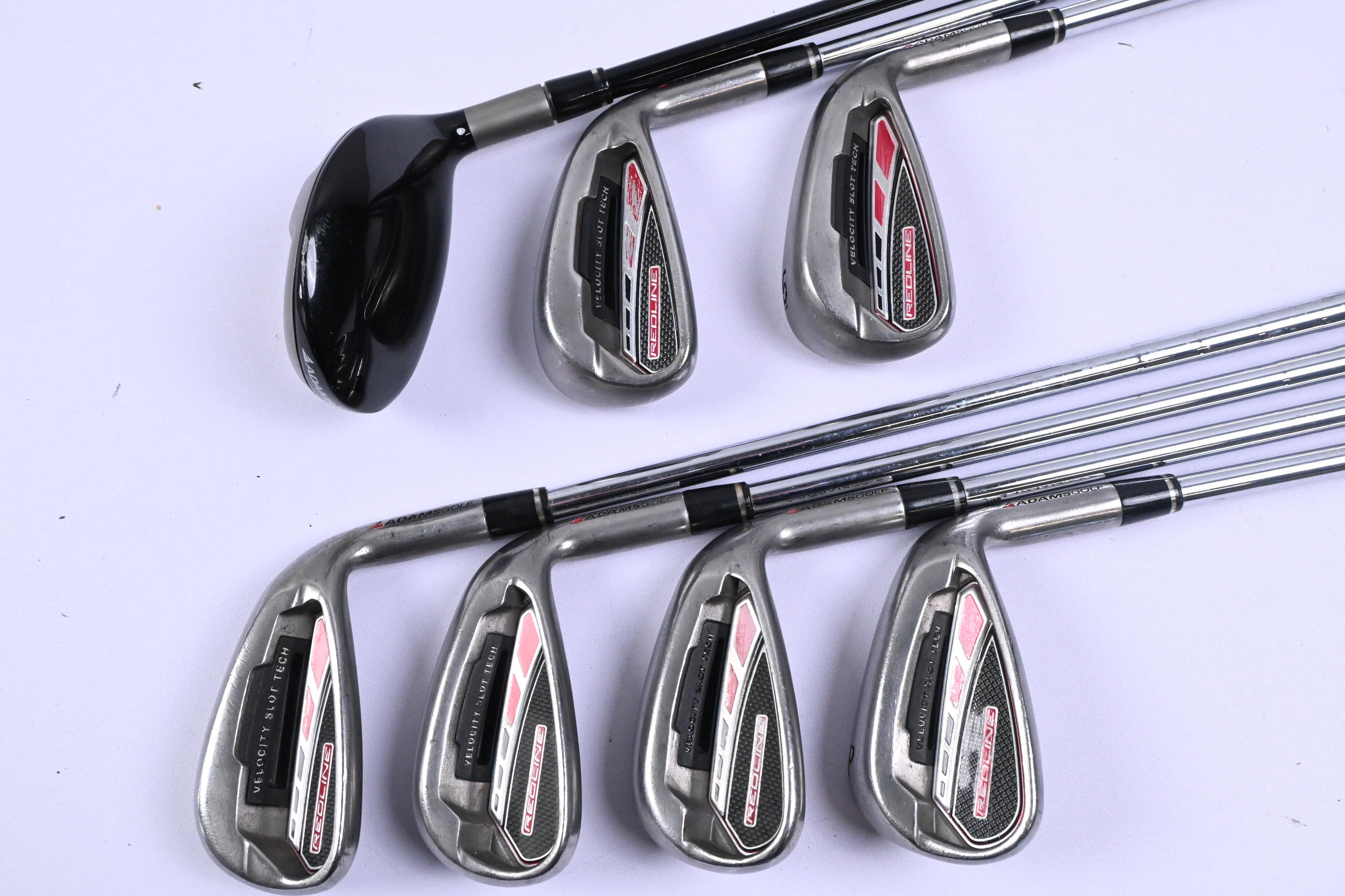 Adams Redline Hybrid Combo Irons / 4-PW / Stiff Flex Performance 85 Shafts