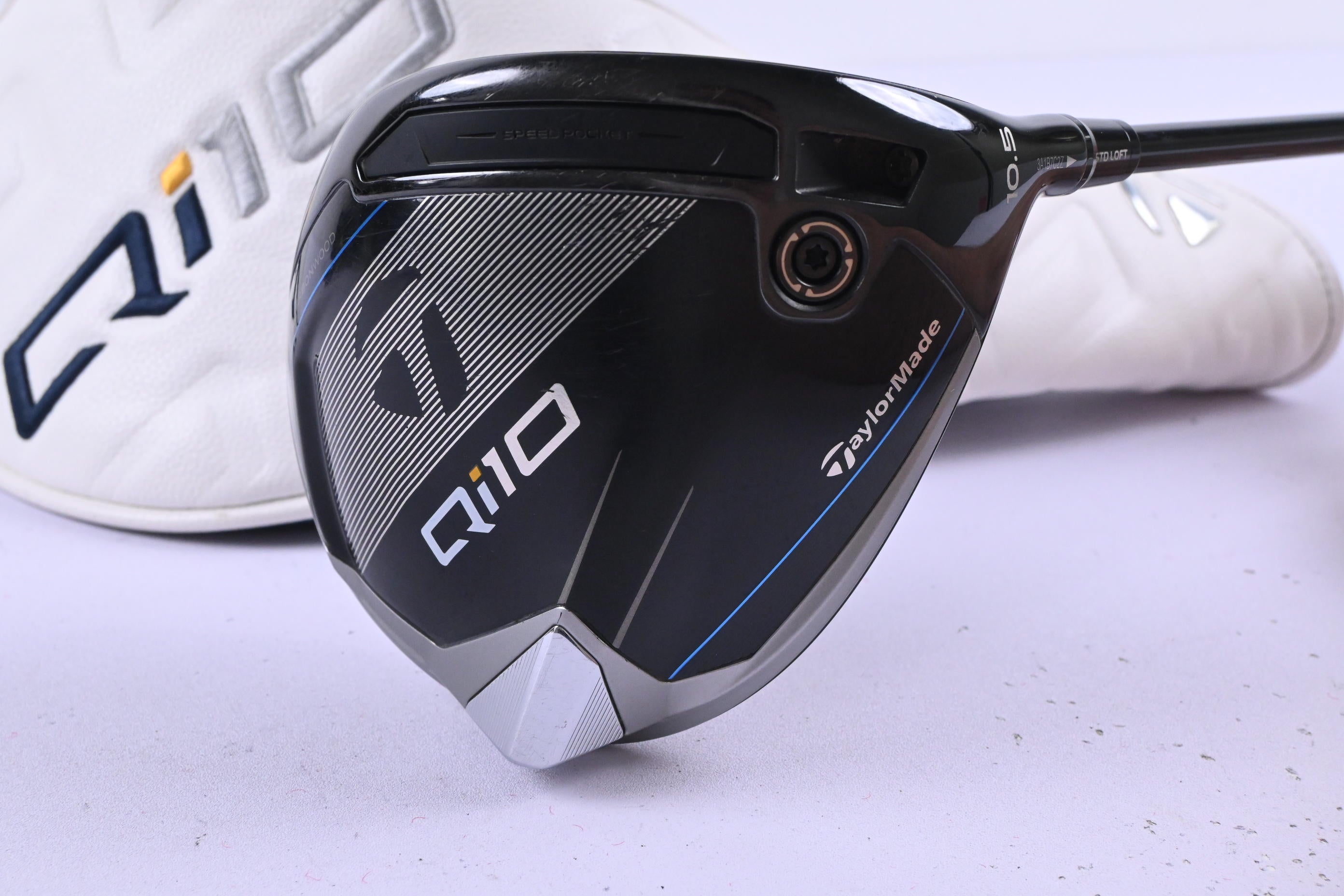 Taylormade Qi10 Driver / 10.5 Degree / Stiff Flex Fujikura Ventus TR Blue 5