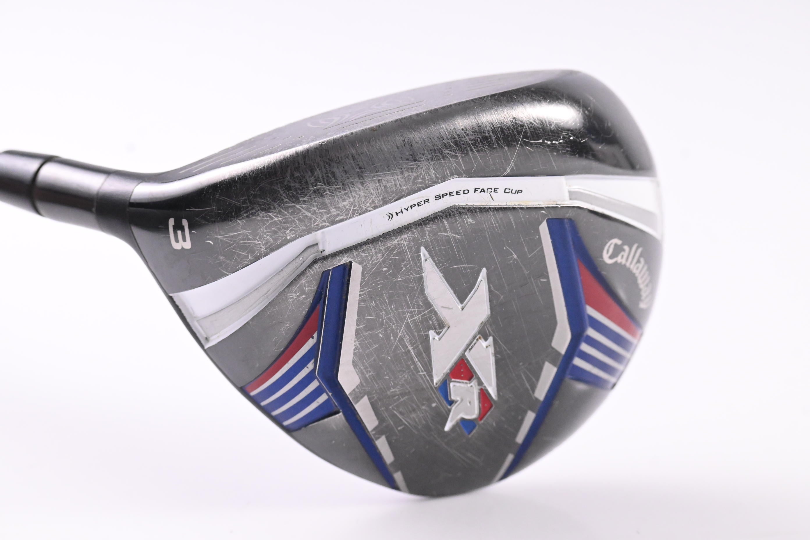 Left Hand Callaway XR #3 Wood / 15 Degree / Regular Flex Project X LZ15 San Deigo Shaft