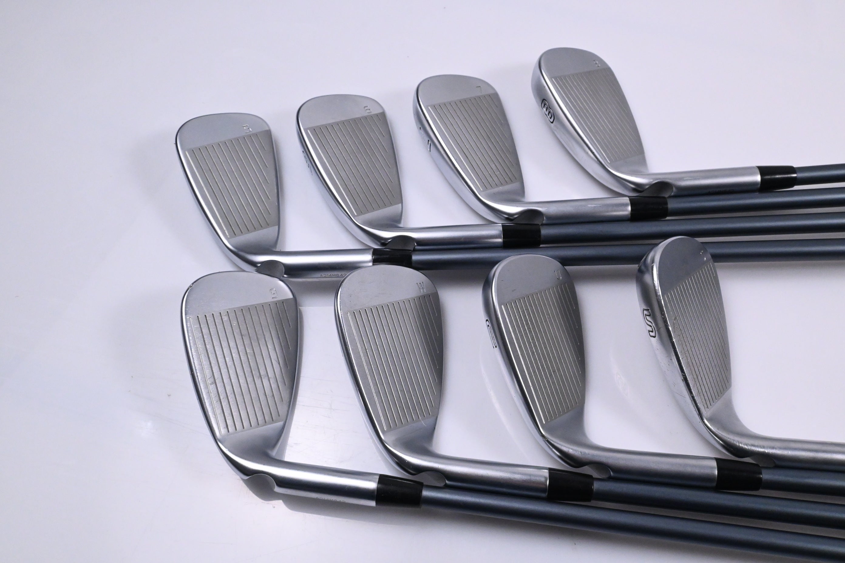 Ping G425 Irons / 5-PW+UW+SW / Green Dot / Senior Flex Ping Alta CB Slate Shafts